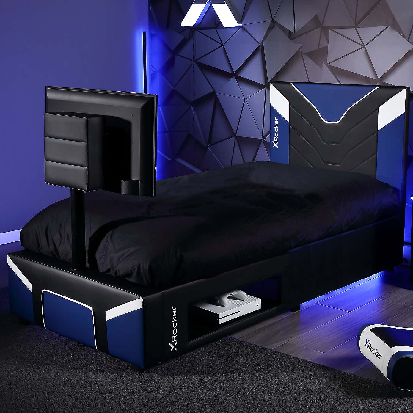 X Rocker Cerberus Twist TV Single Gaming Bed