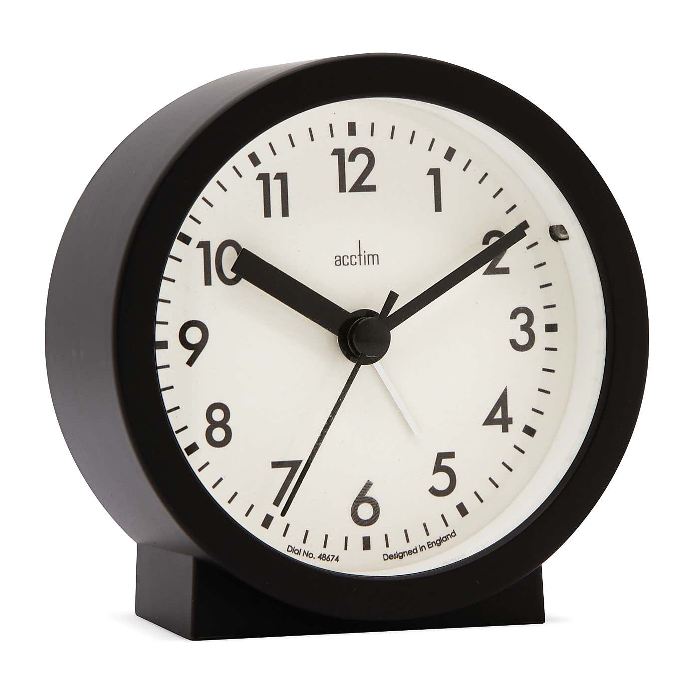 Acctim Gaby Small Analogue Alarm Clock