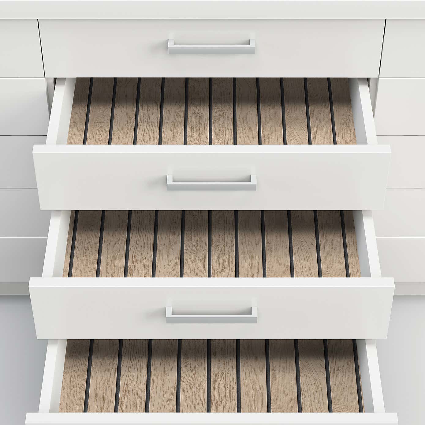 Wooden Slat Panel Wallpaper