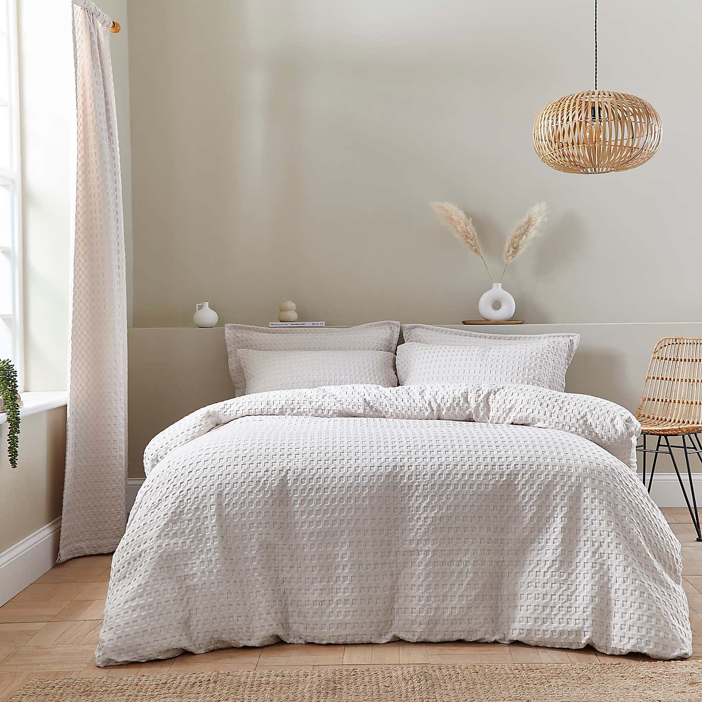 Emerson Waffle Oxford Pillowcase