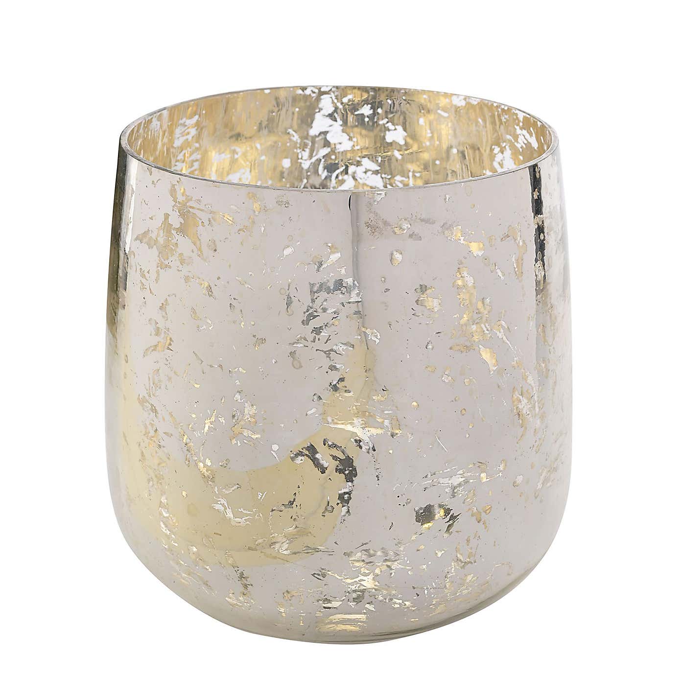 Hestia Gold Glass Vase