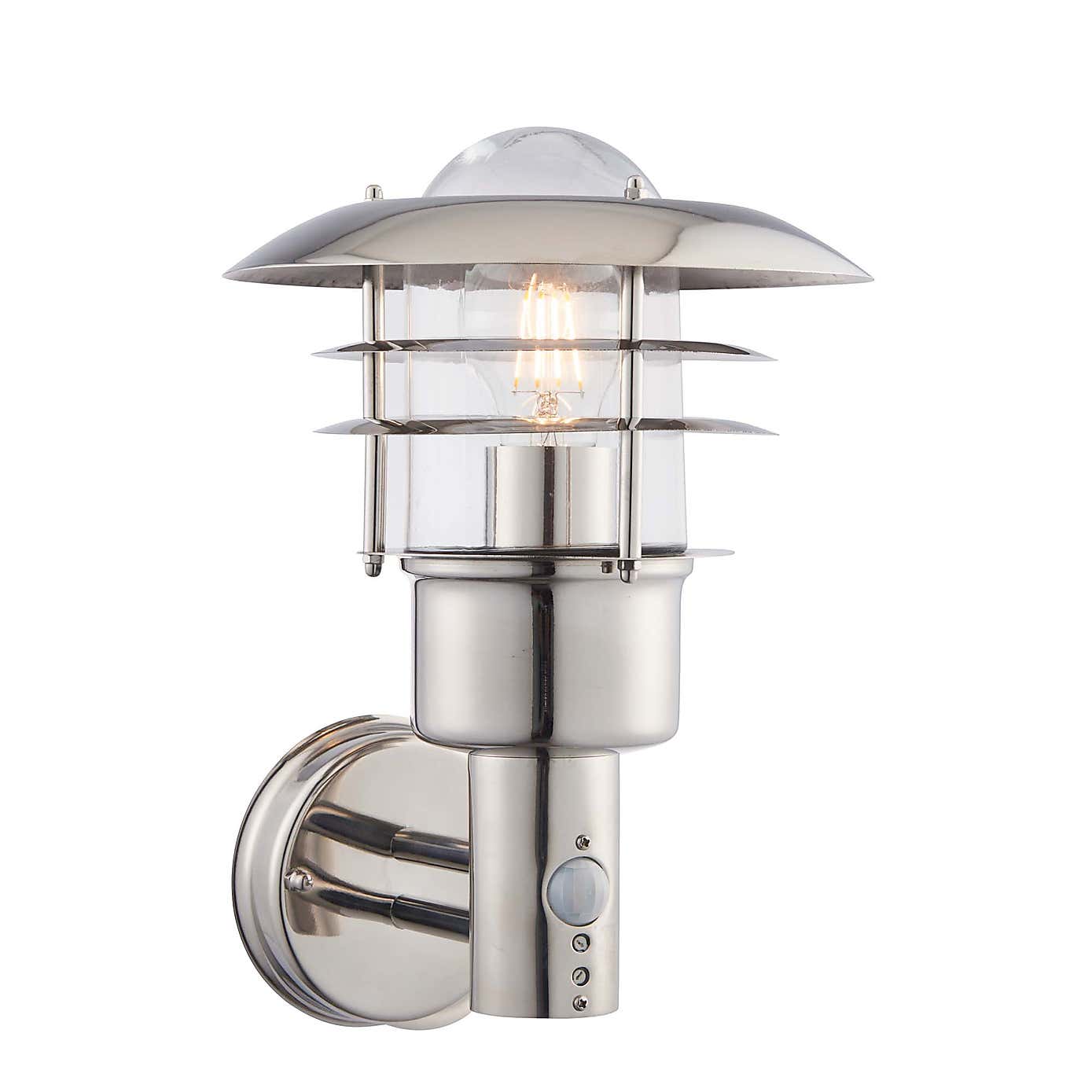 Vogue Pheonix PIR Outdoor Up Wall Light