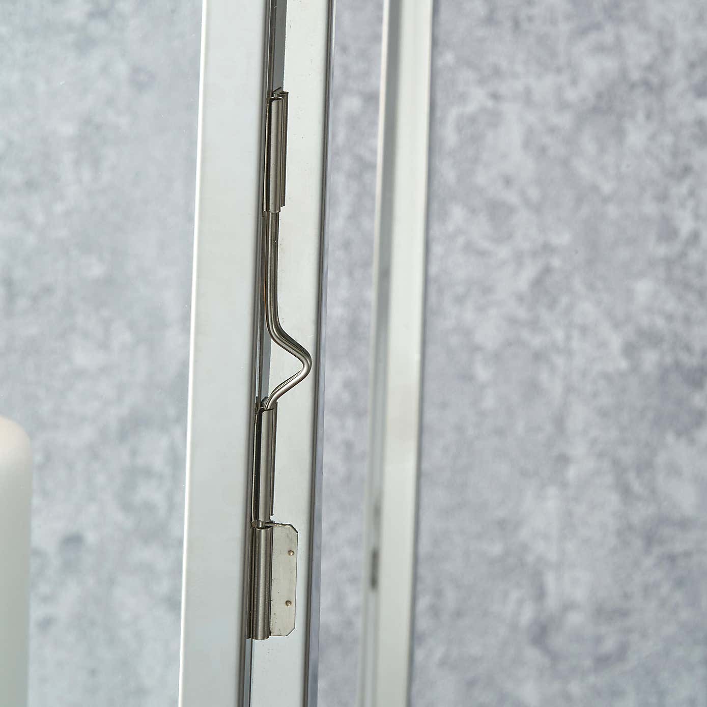 Metal & Glass Rectangular Lantern