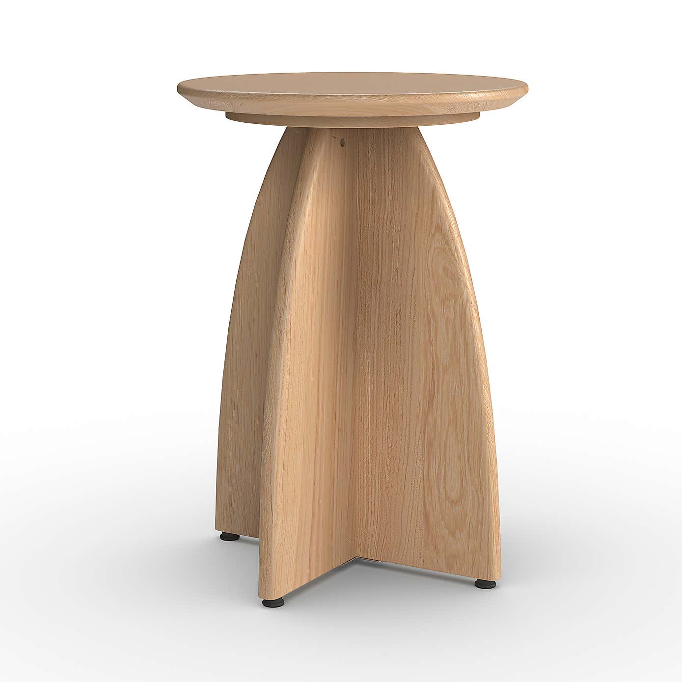 Effy Side Table, Natural Wood Effect