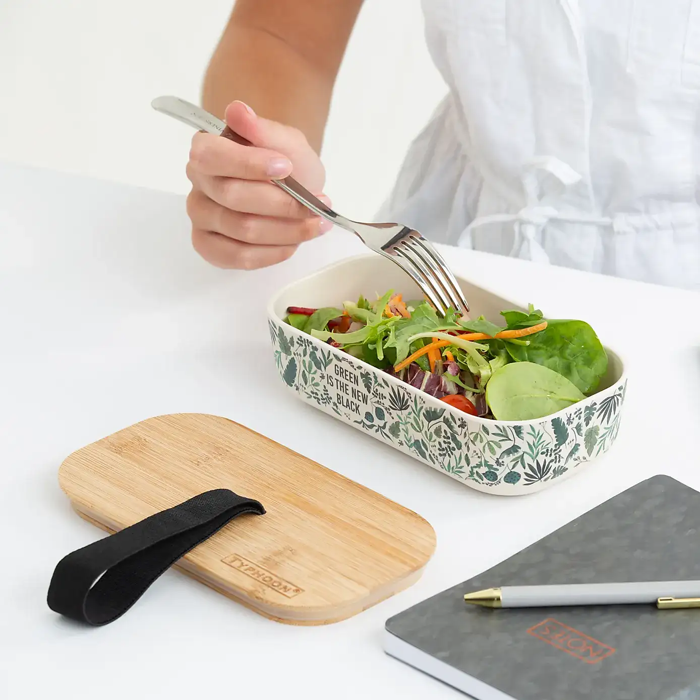 Typhoon Pure Green is The New Black Lunch Box