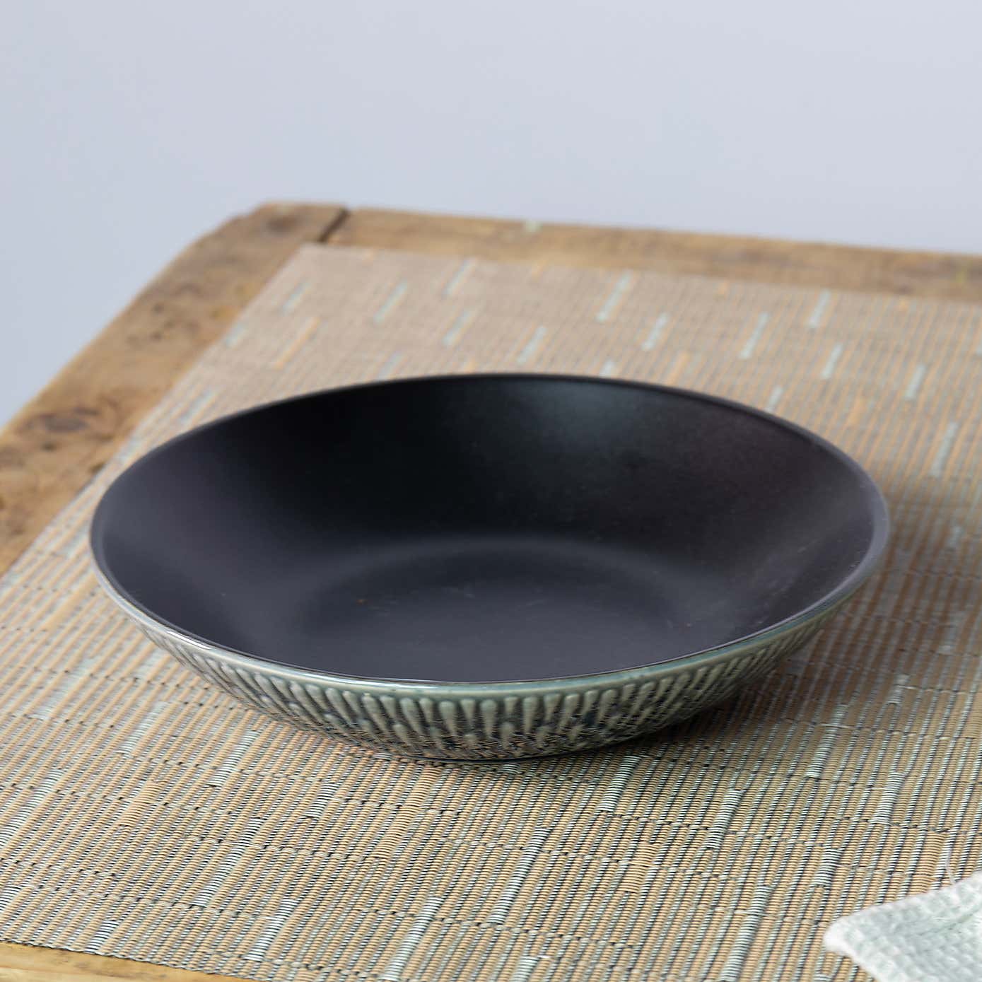 Zen Navy Pasta Bowl