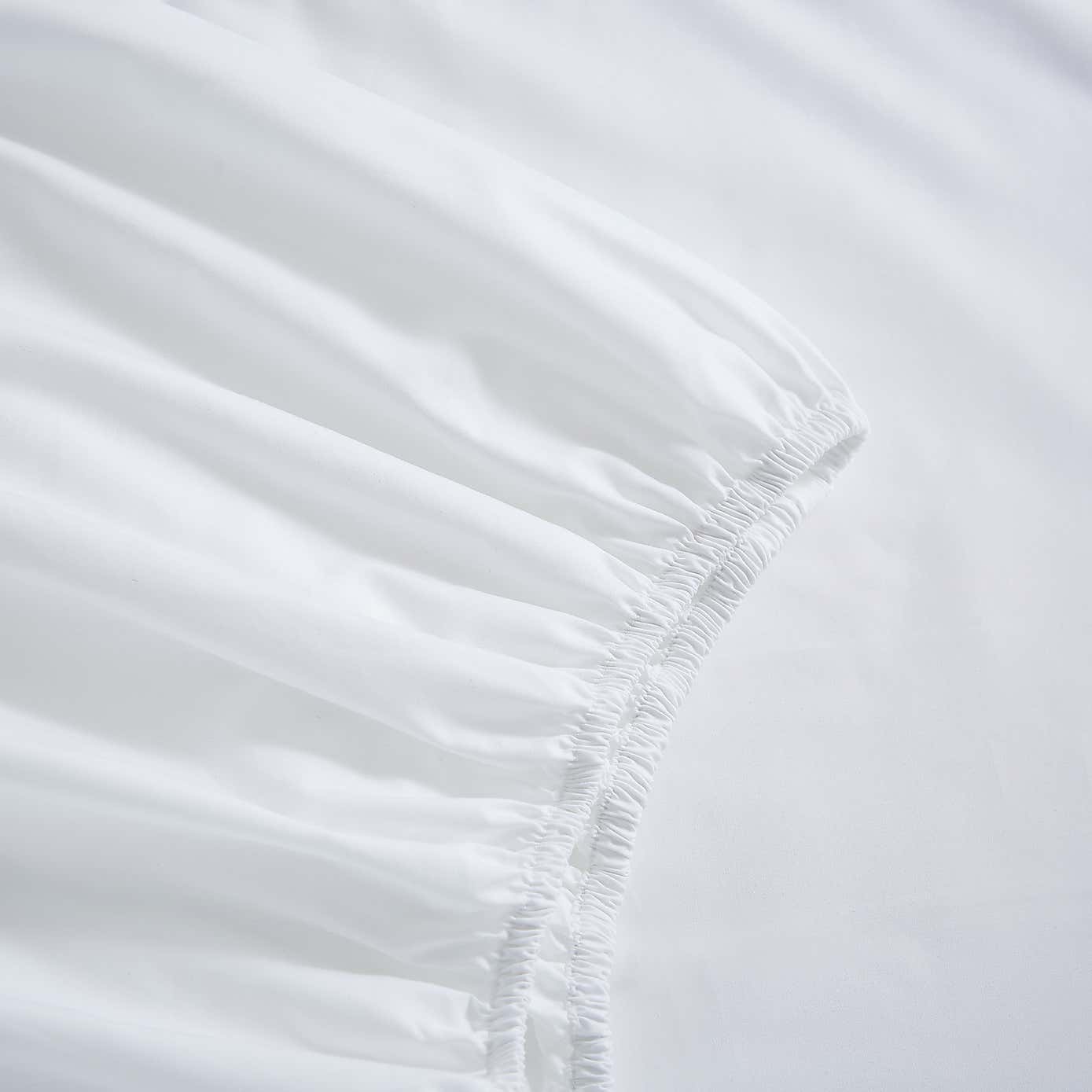 Dorma 400 Thread Count Cotton Percale Fitted Sheet