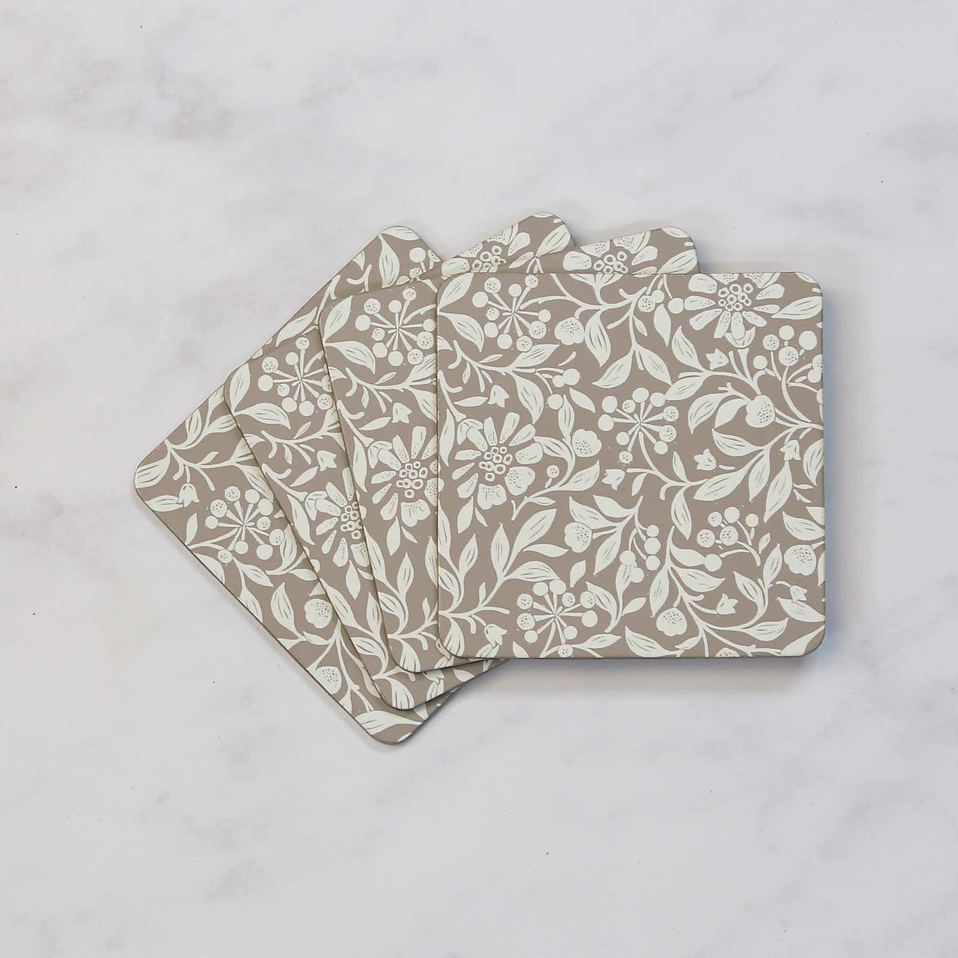 Set of 4 Chartwell Cork Back Coasters