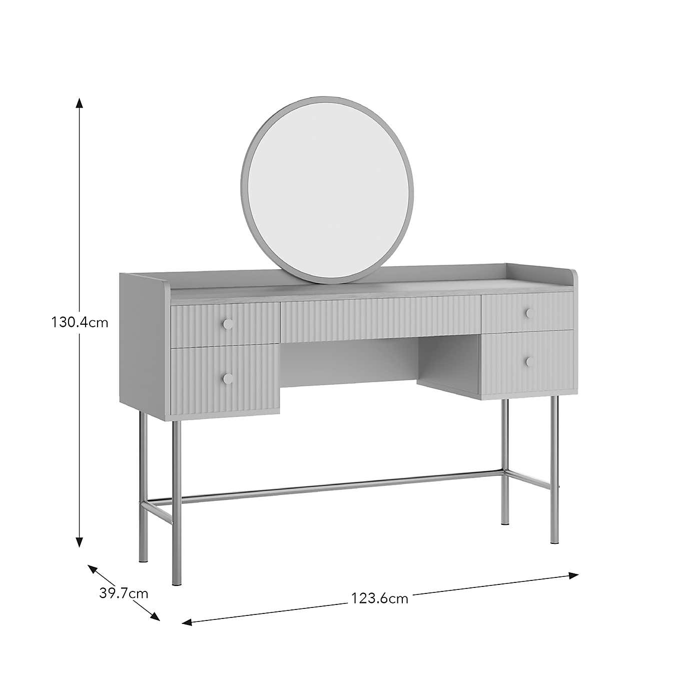 Georgi 5 Drawer Dressing Table