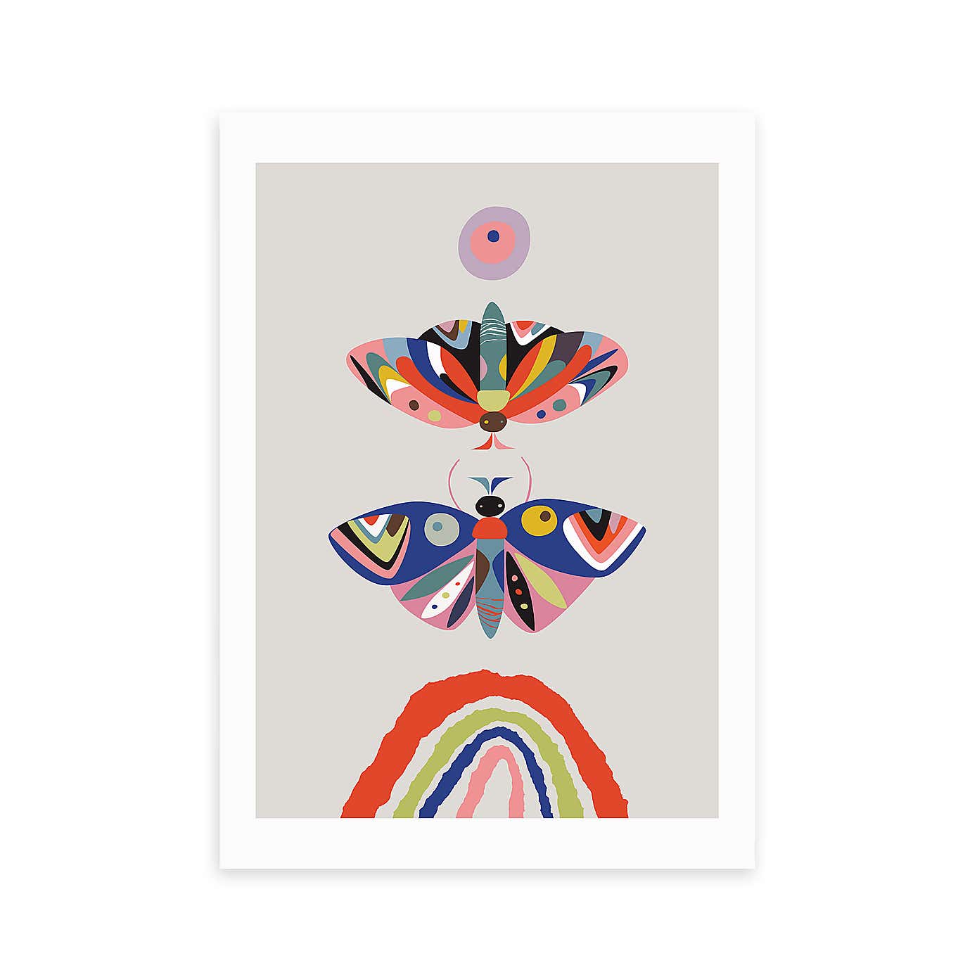 East End Prints Moth Print