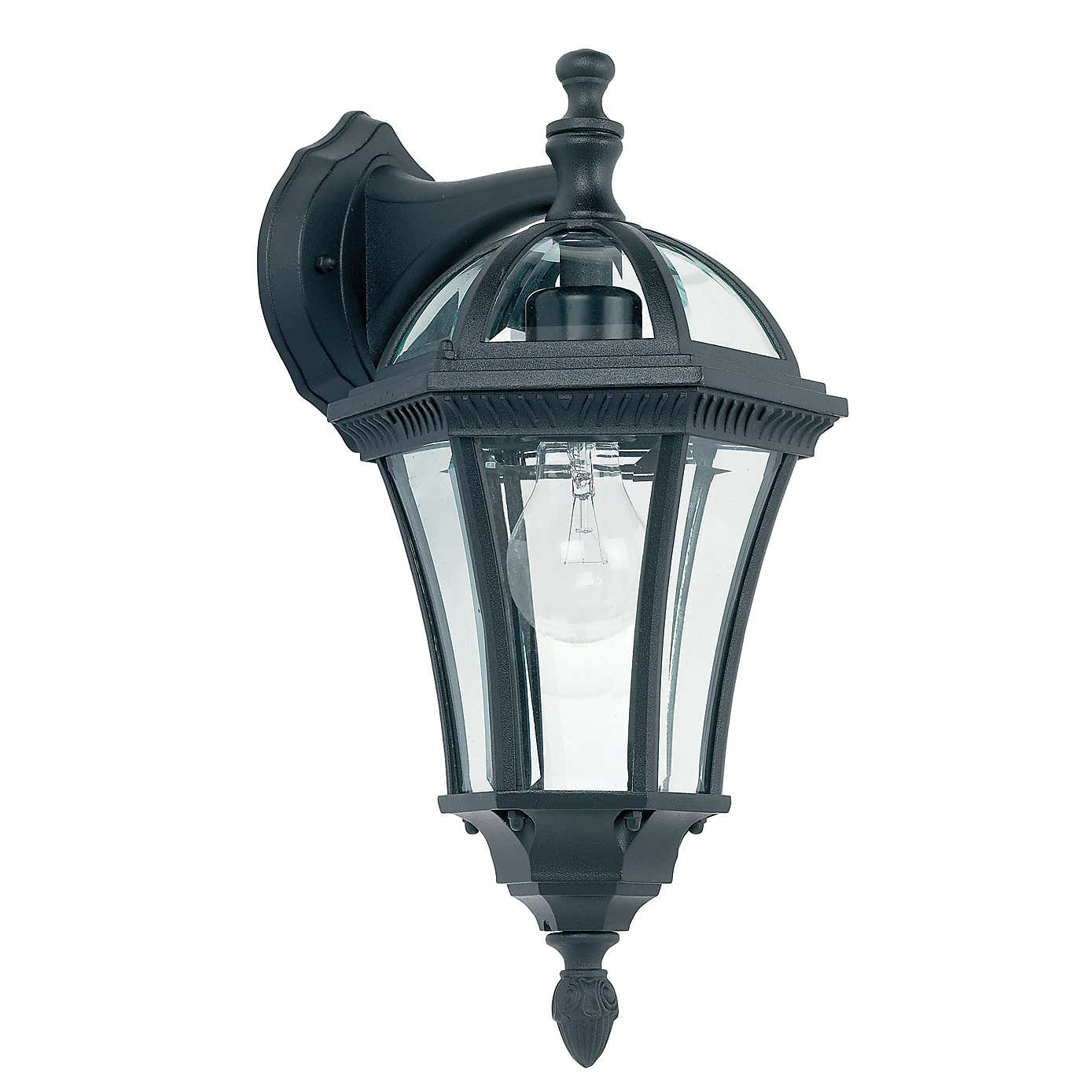 Vogue Drayton Outdoor Wall Light Black