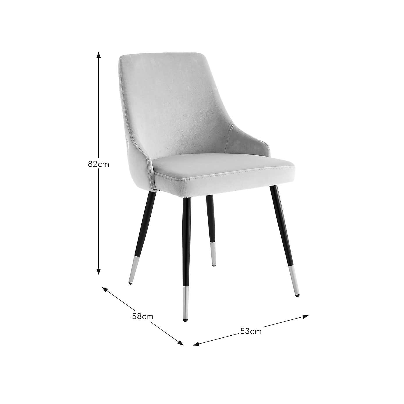 Ariana Set of 2 Dining Chairs