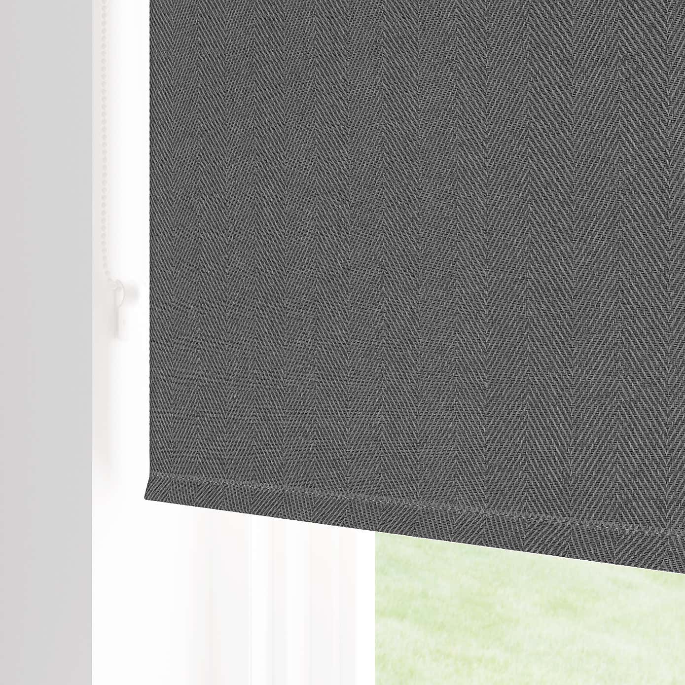 Chevron Blackout Roller Blind