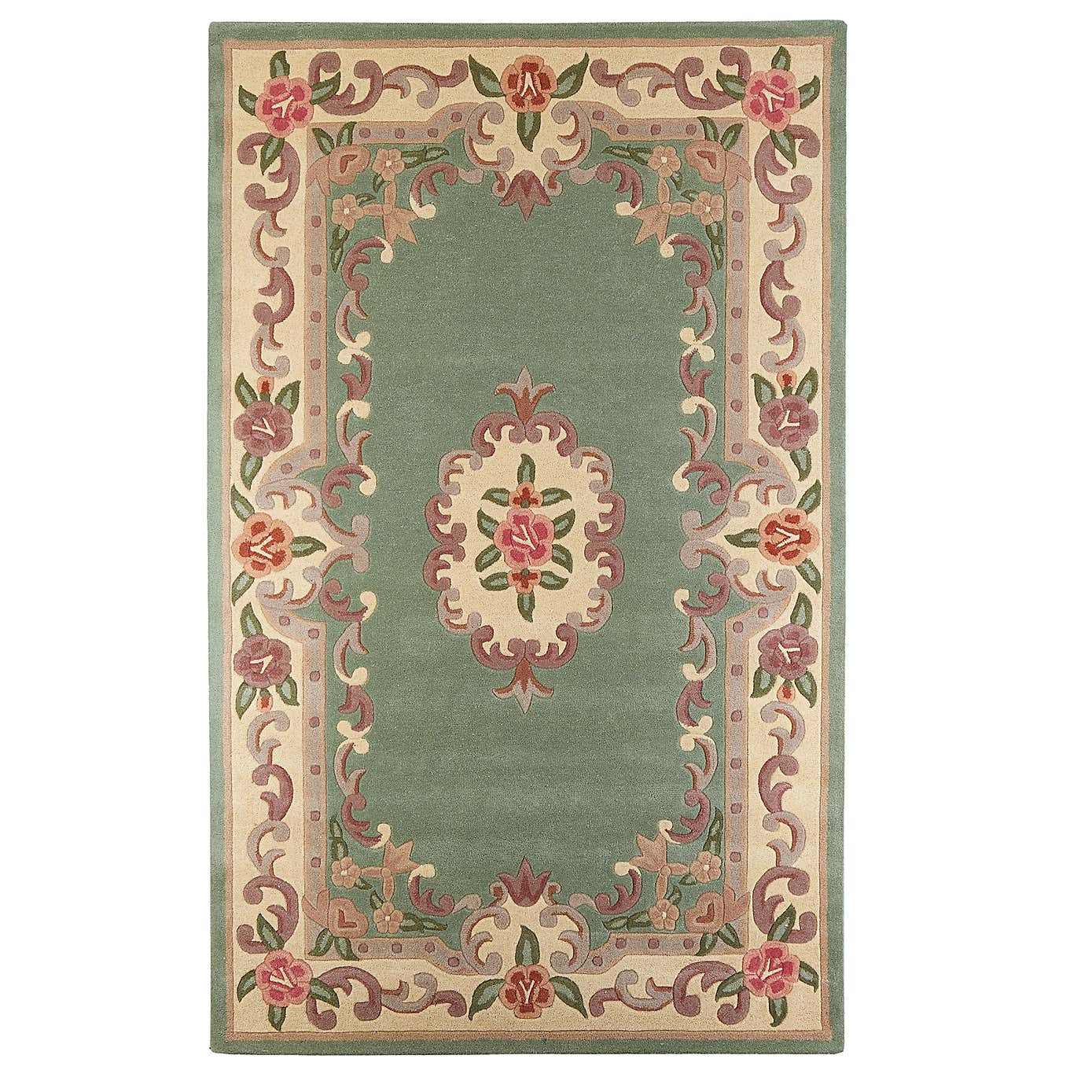 Lotus Premium Aubusson Rug