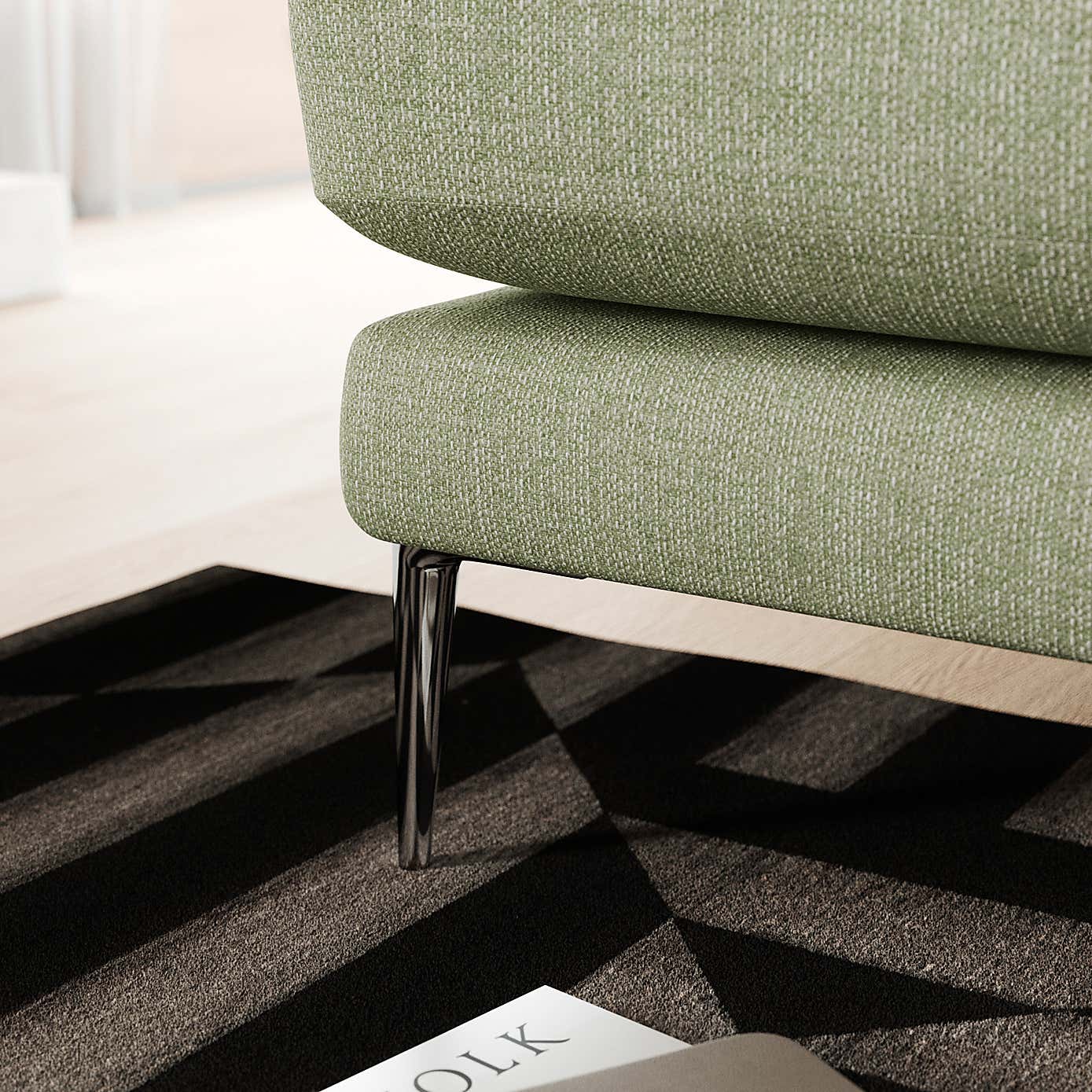 Lawson Chunky Tonal Weave 2 Seater Sofa