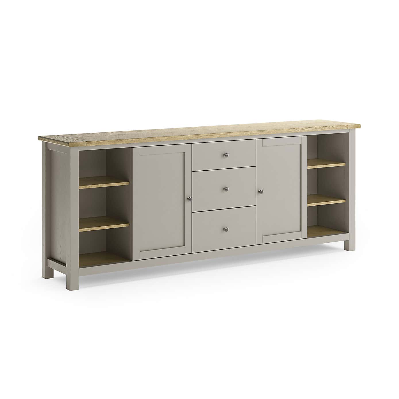 Olney Extra Wide Sideboard, Stone