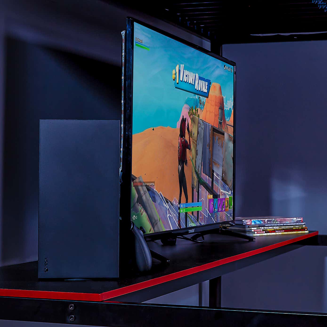 X Rocker HQ High Sleeper Gaming Bed with Desk