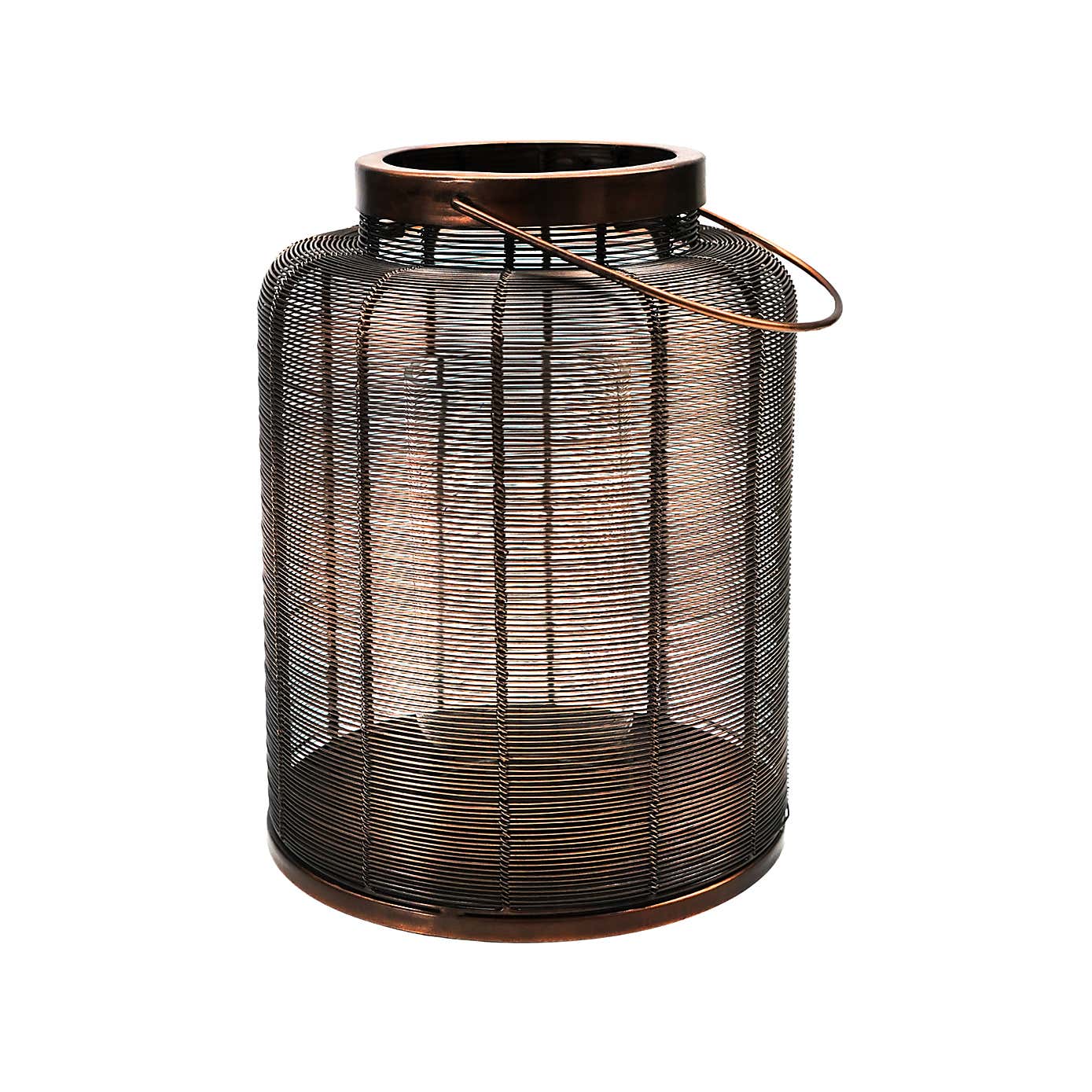 Hampton Woven Metal Lantern