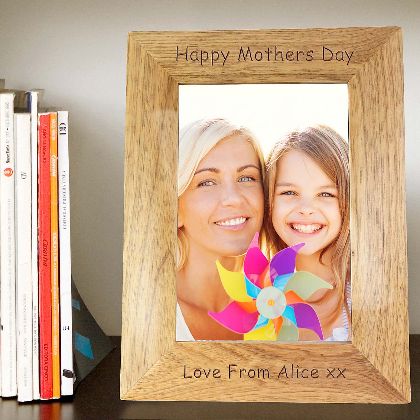 Personalised Wooden Photo Frame