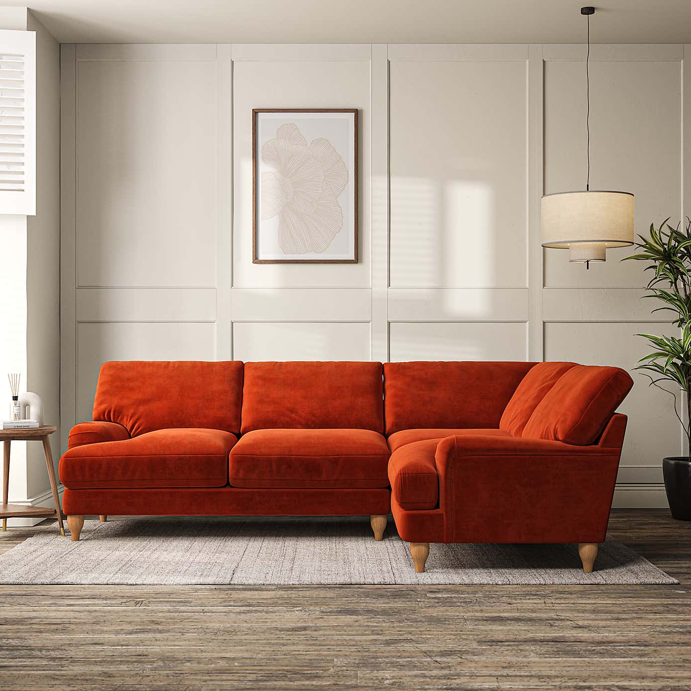 Darwin 4 Seater Corner Sofa