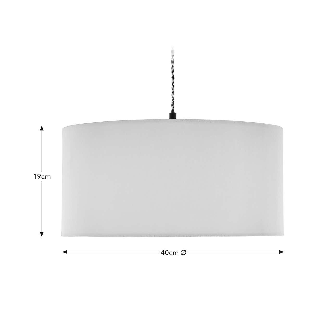 Nesa Shallow Velvet Lamp Shade