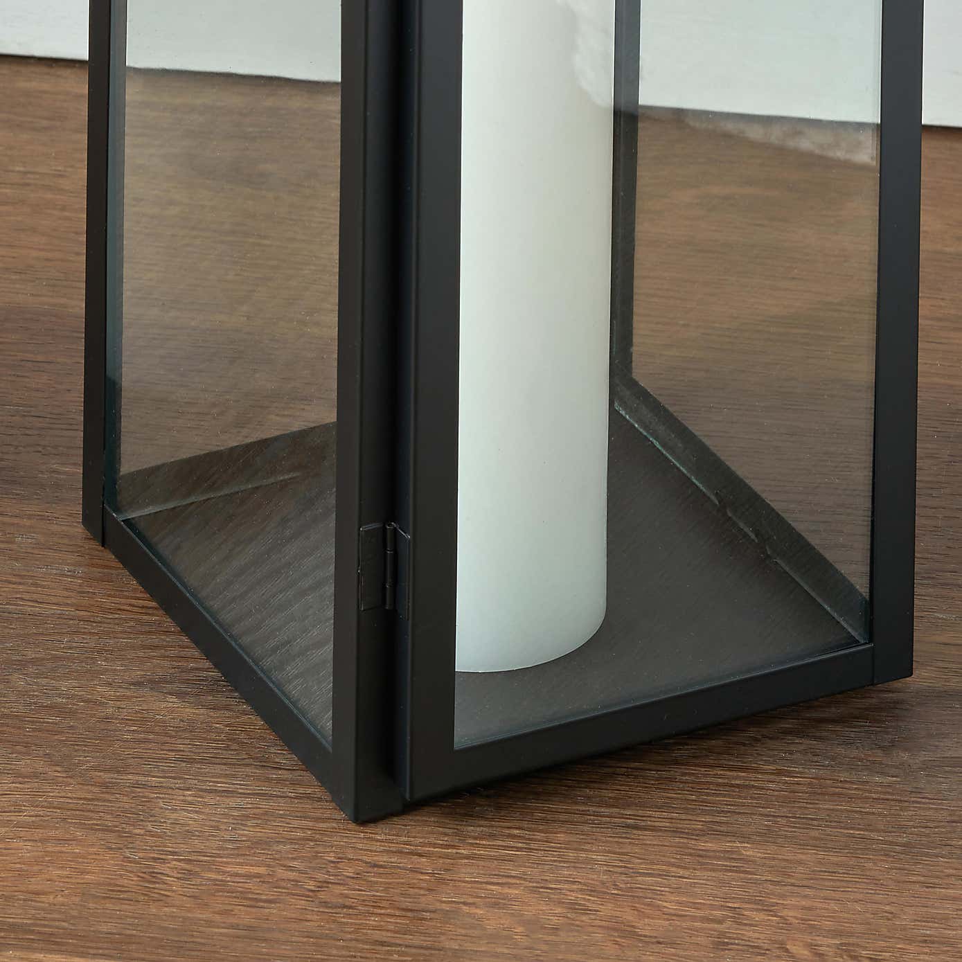 Metal & Glass Lantern