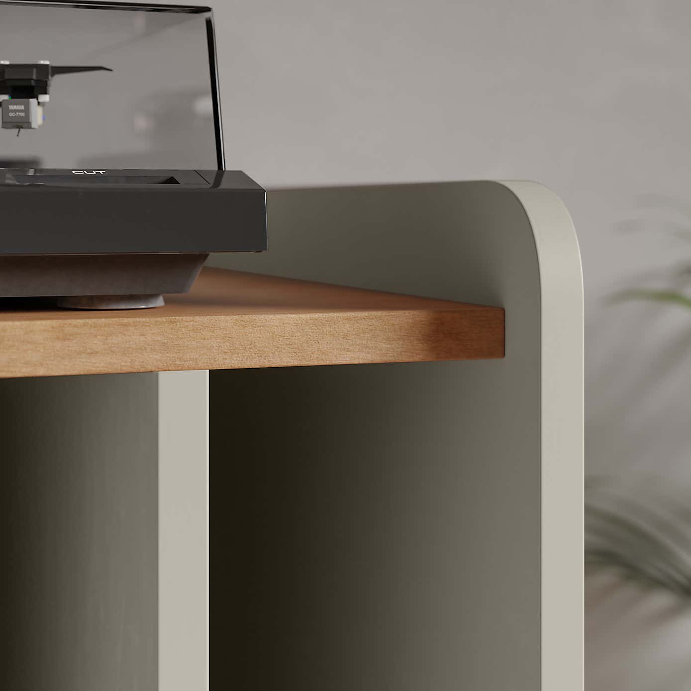 Georgi Vinyl Cabinet Grey