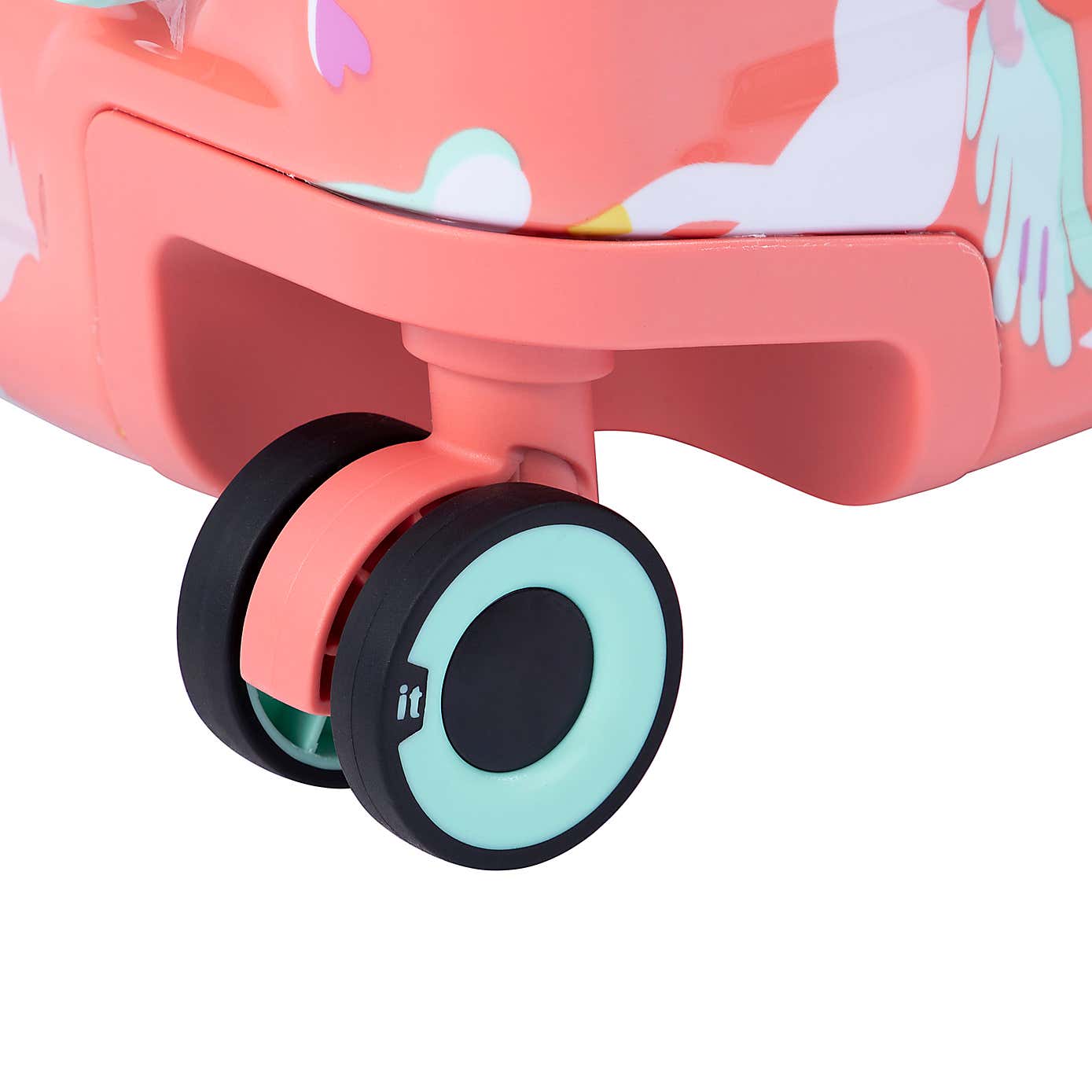 IT Luggage Trunkryder Unicorns Kids Ride On Suitcase