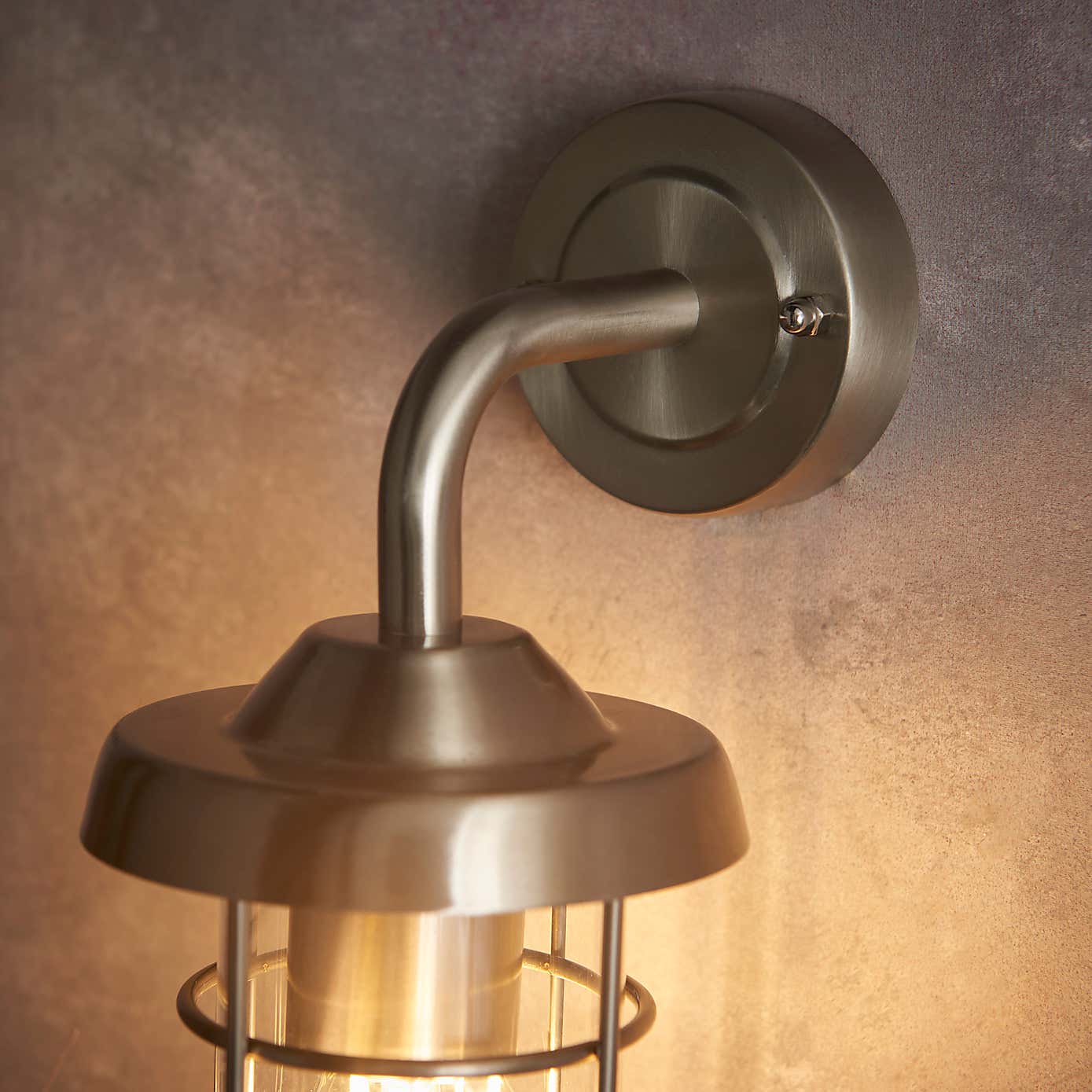 Barker Industrial Outdoor Wall Light