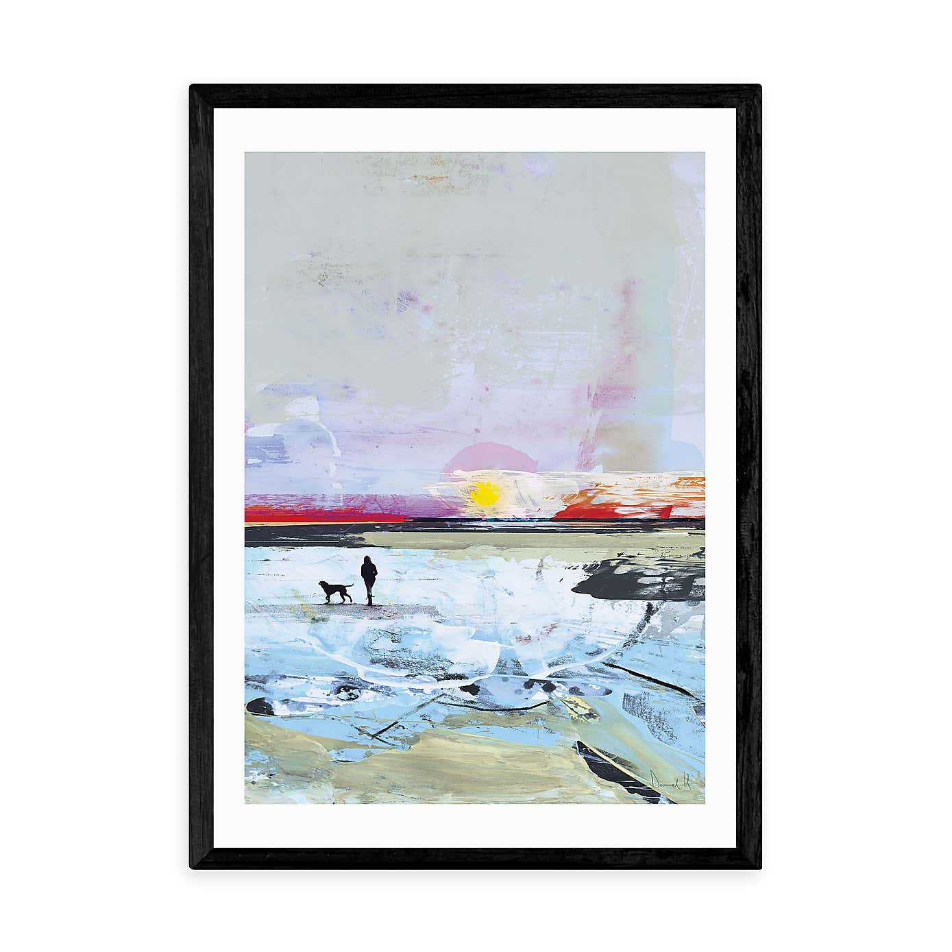 East End Prints Beach Walk Print