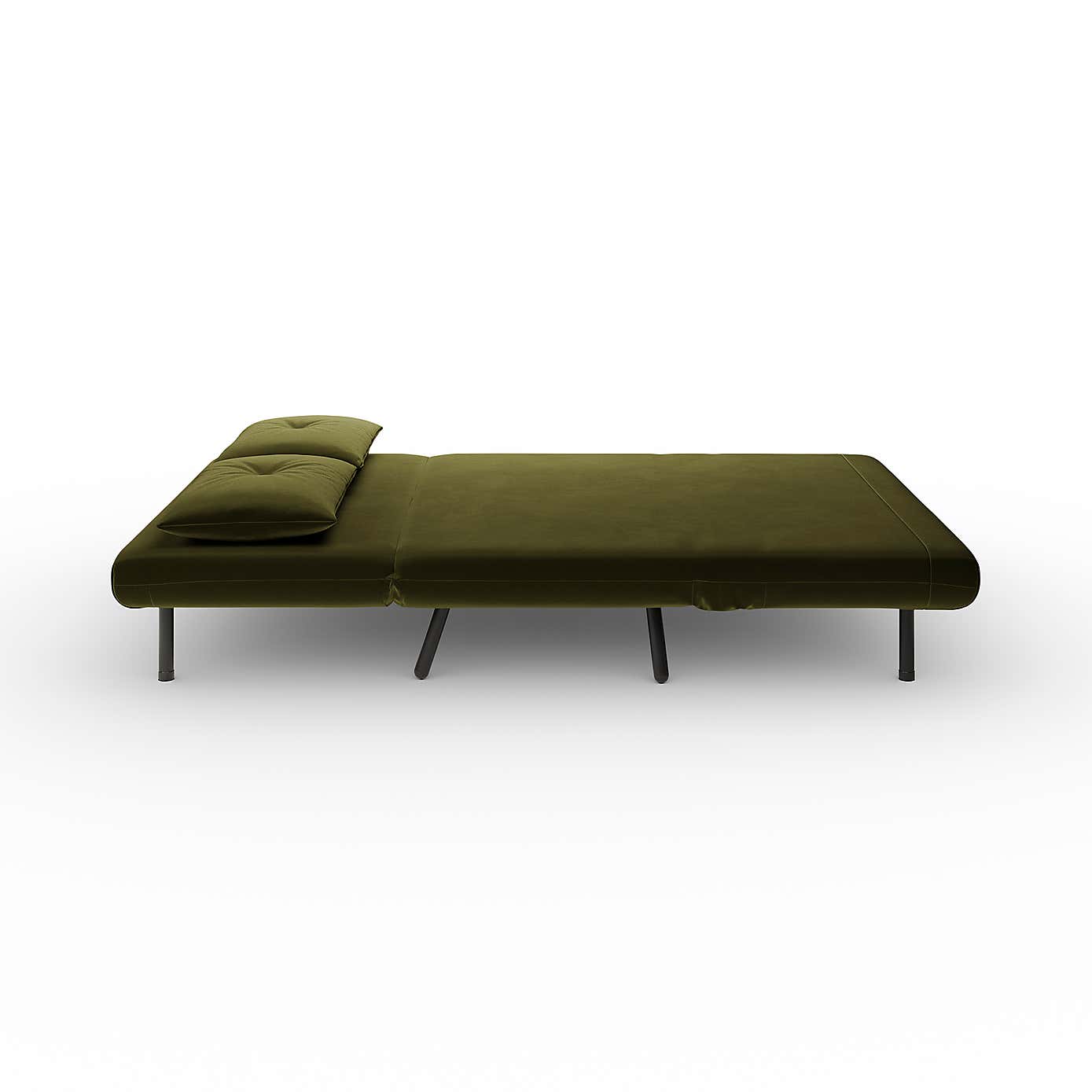 Phoebe Velvet Small Double Sofa Bed