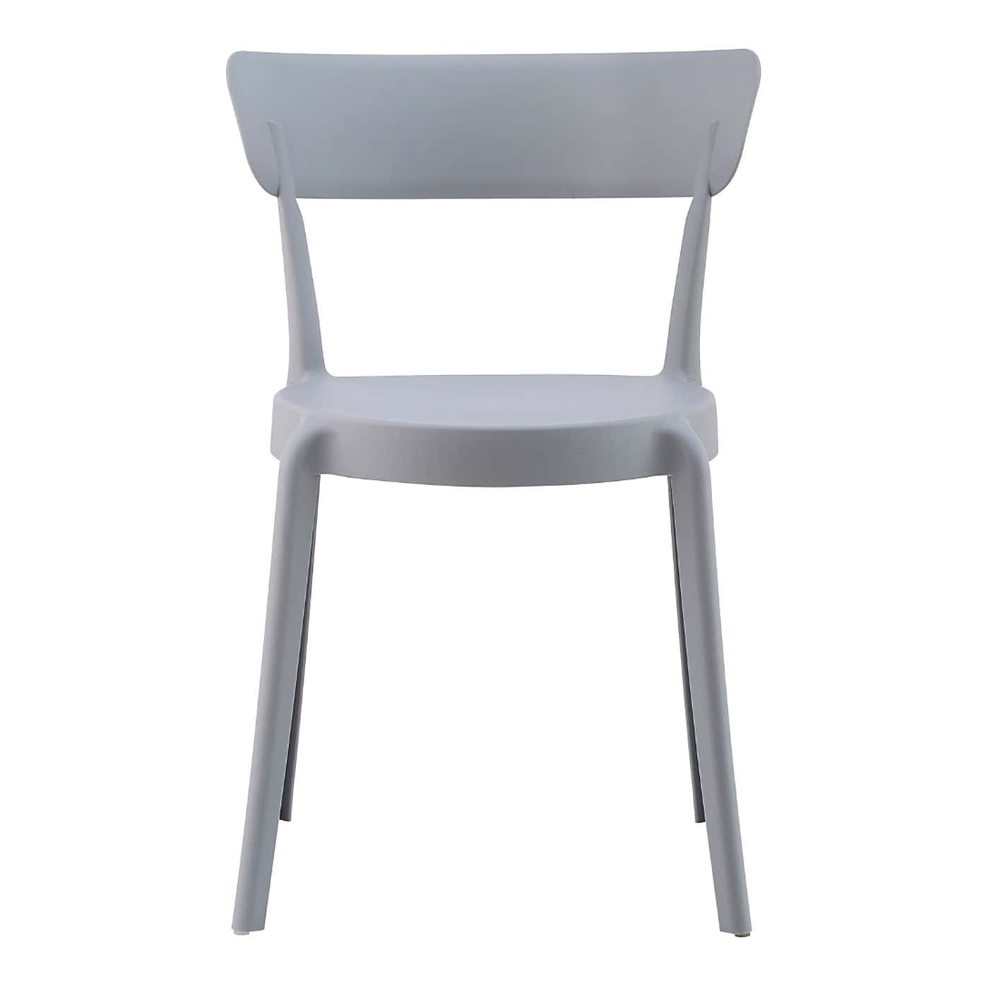 Fusion Living Plastic Bistro Dining Chair