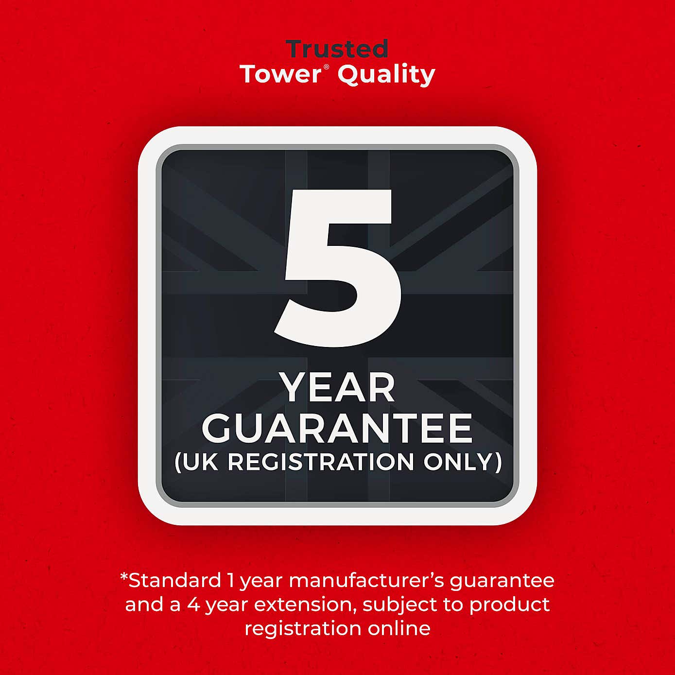 Tower Smart Start Non-Stick Forged Aluminium Wok, 28cm