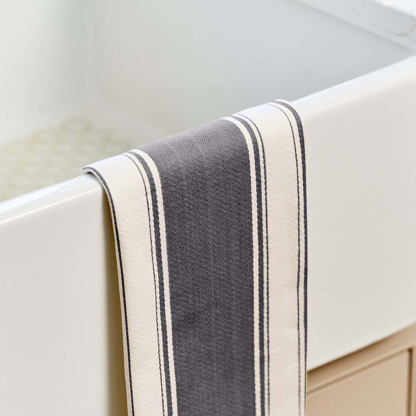 Dexam Set of 2 Love Colour Striped Tea Towels