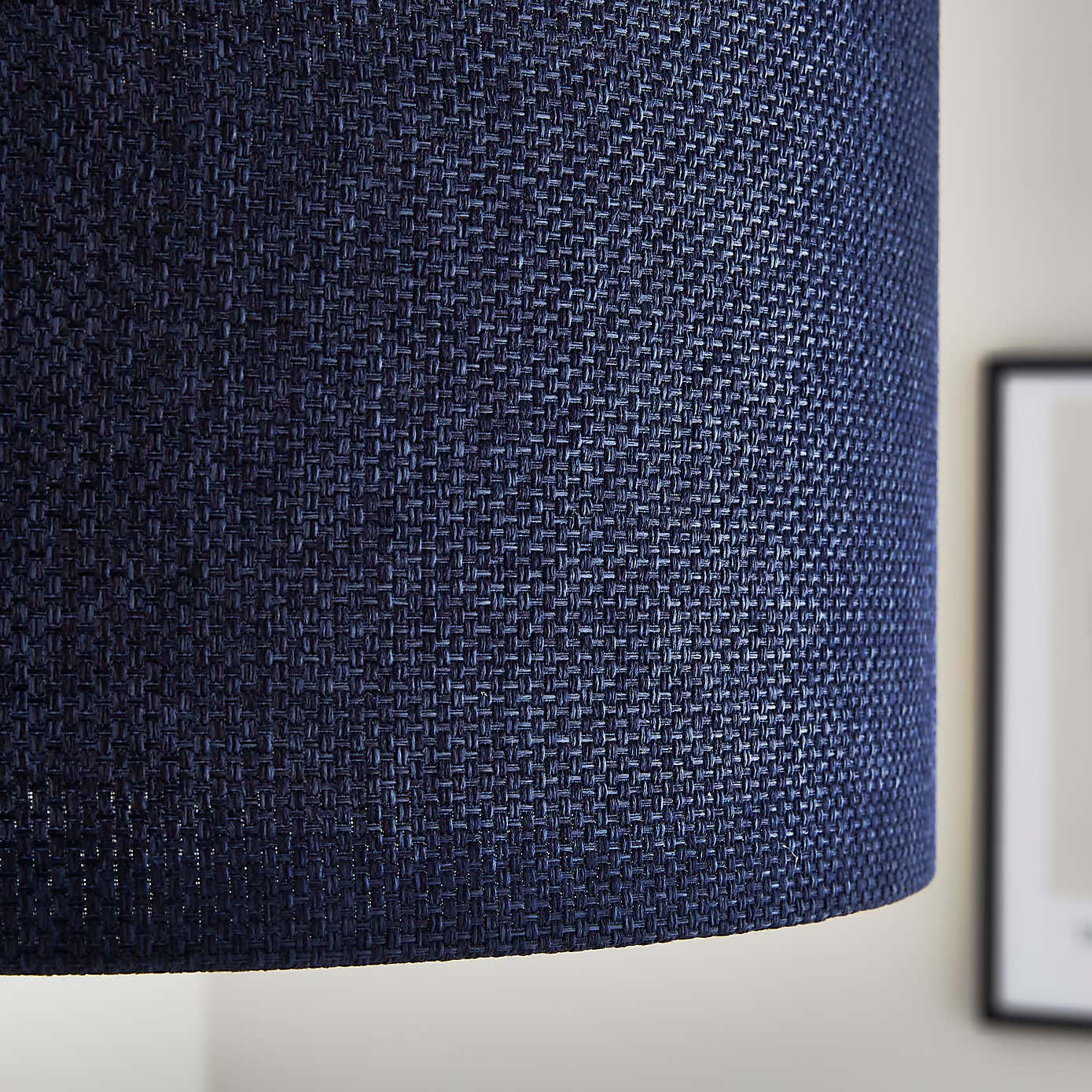 Barkweave Easy Fit Drum Lamp Shade