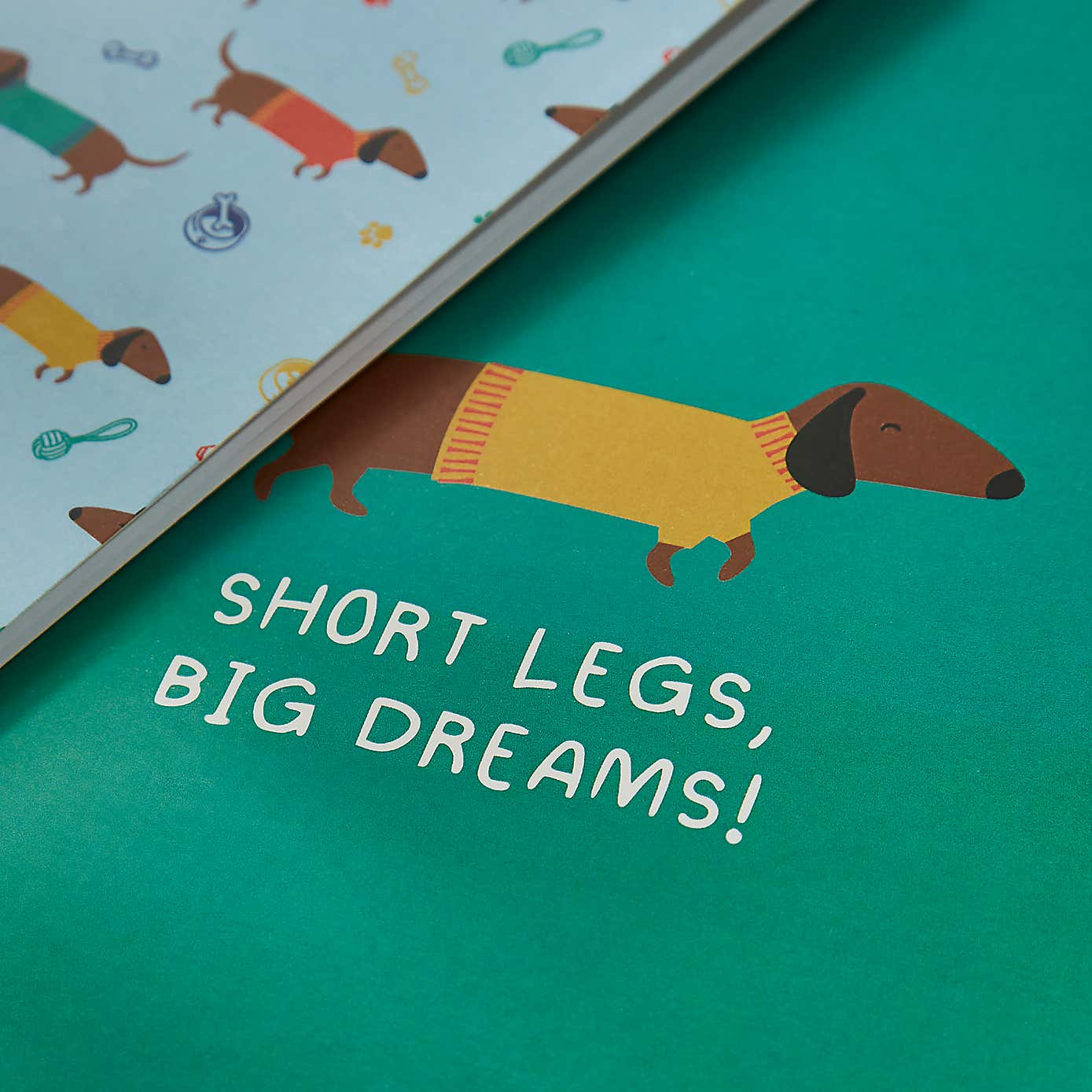 Waters & Noble Set of 3 Sausage Dog Softcover Notebooks