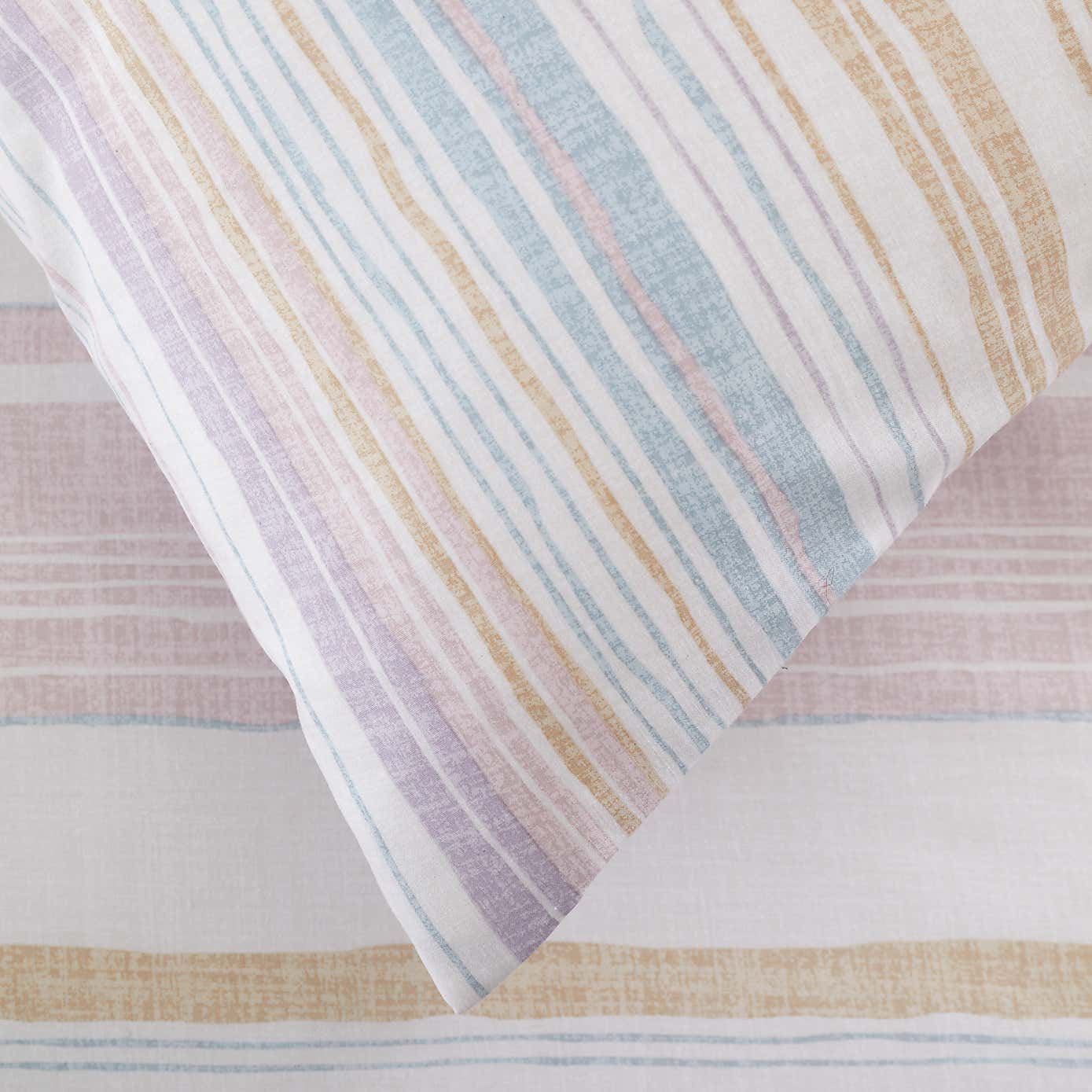 Washy Stripe Cotton TENCEL™ Duvet Cover & Pillowcase Set