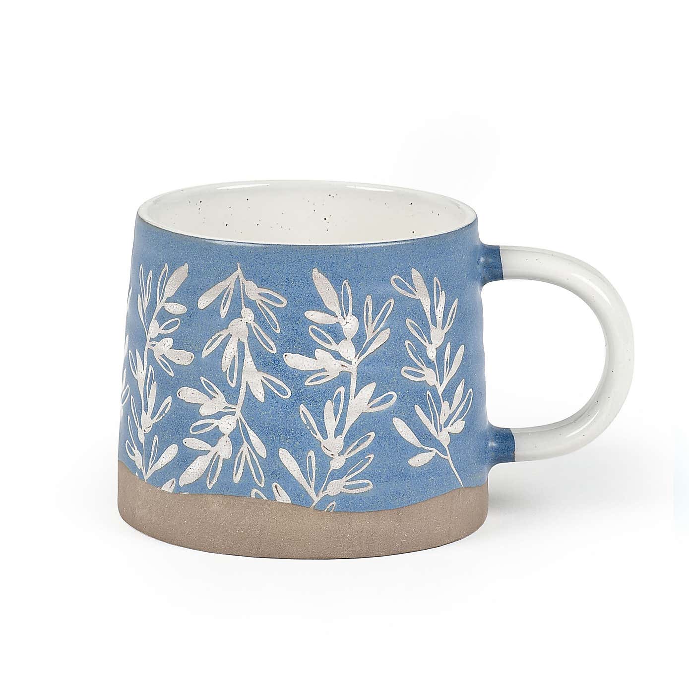 PurerHome x Eden Project Set of 2 Olives Stoneware Mugs