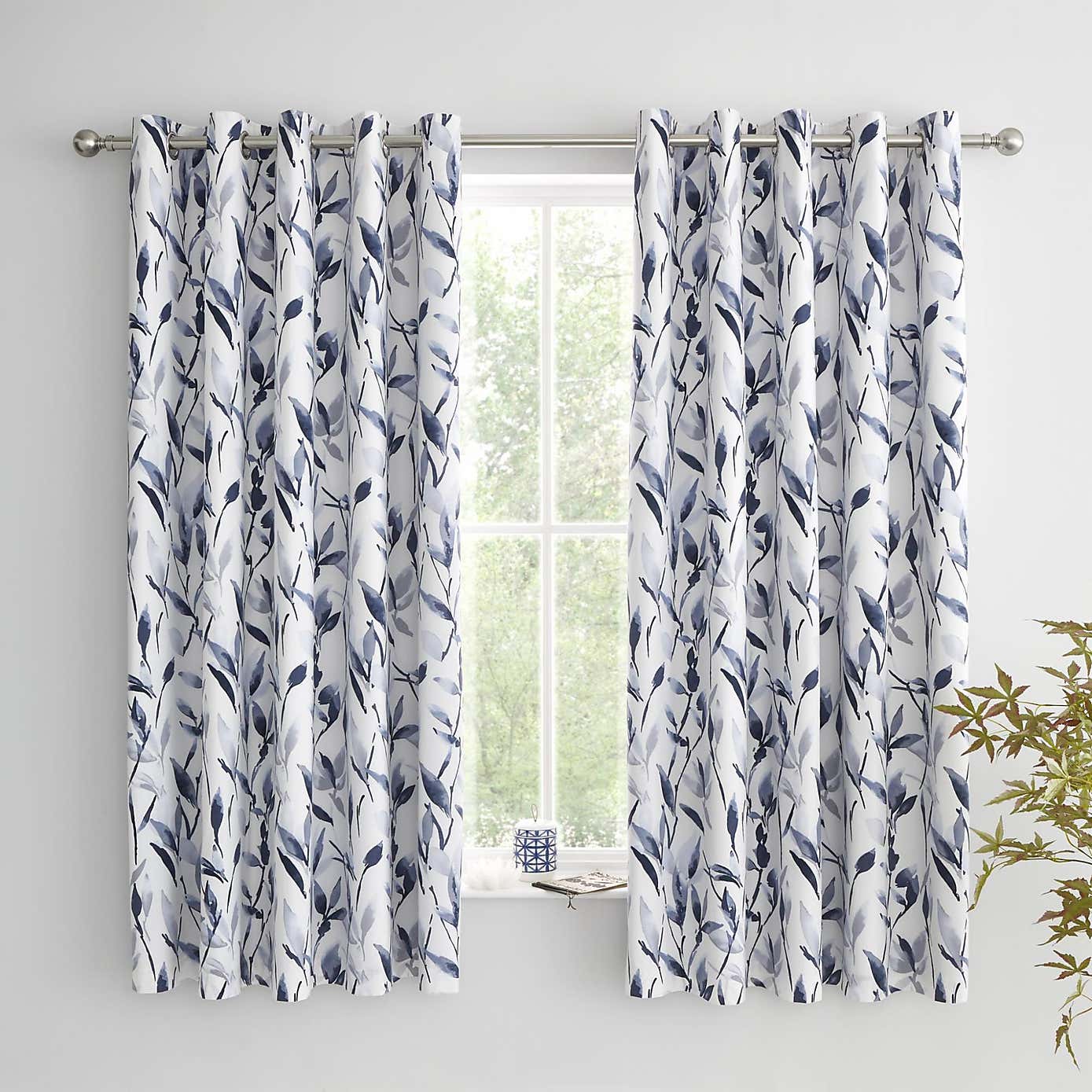 Zen Blackout Eyelet Curtains