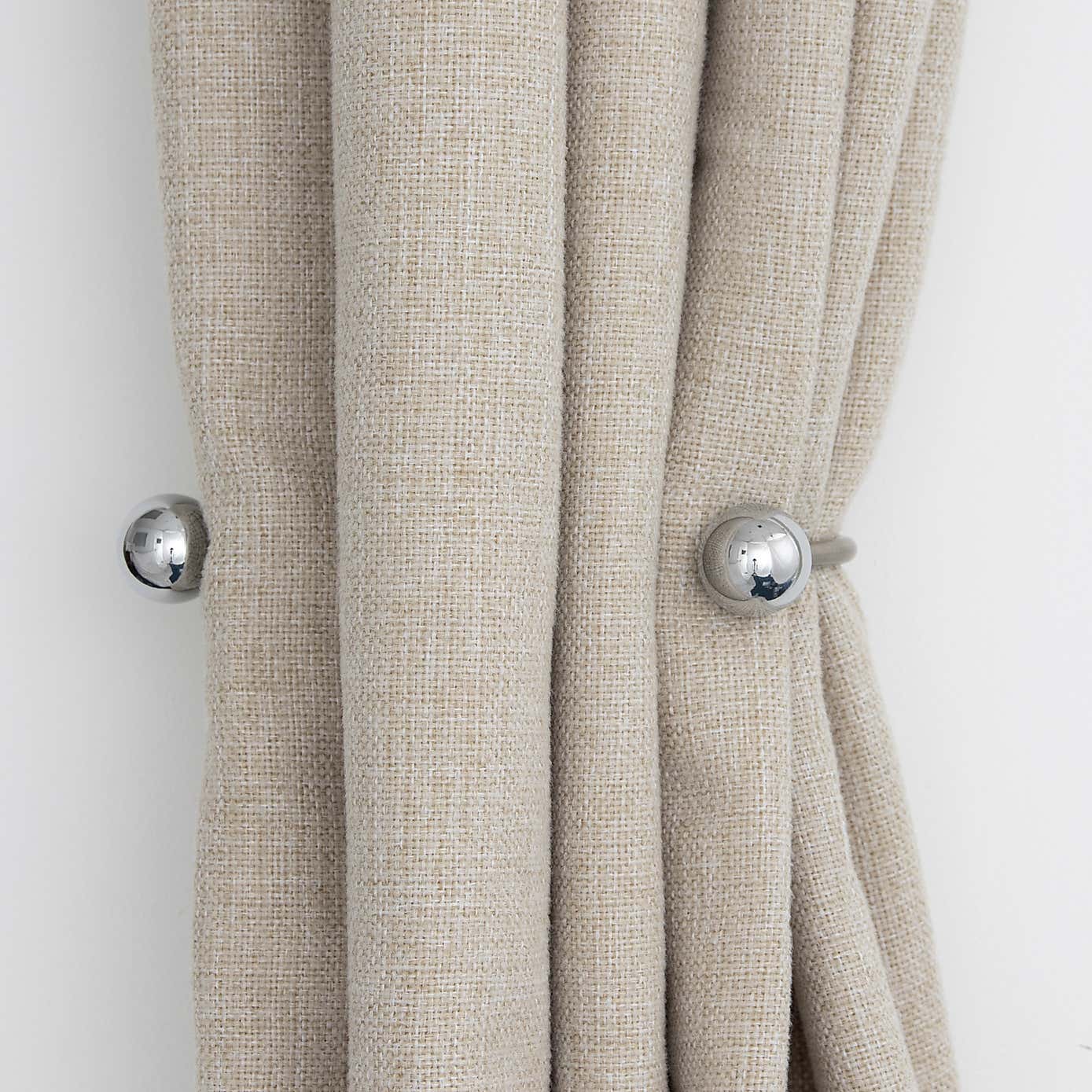 Ball Double Layer Curtain Holdbacks