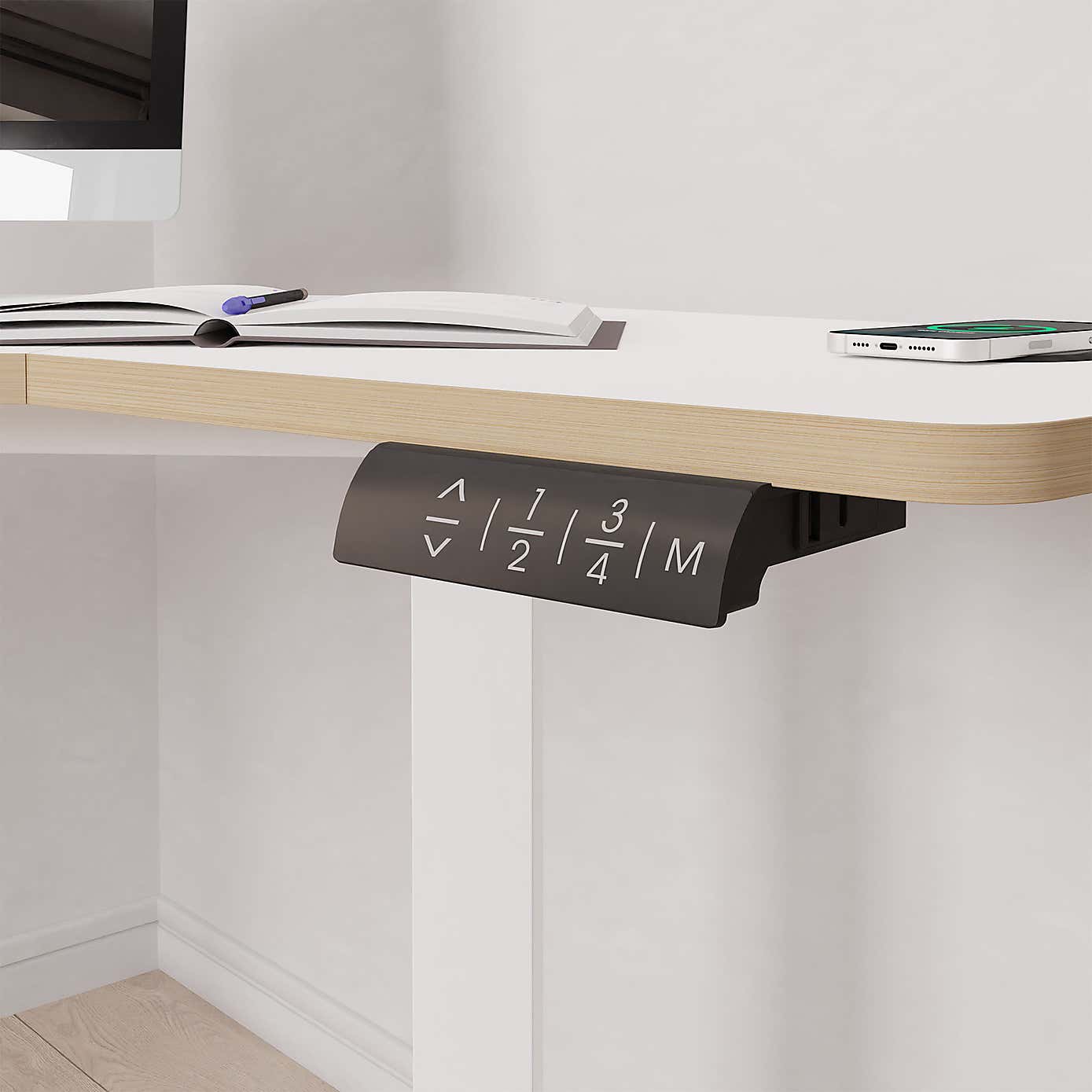 Gino Corner Height Adjustable Desk