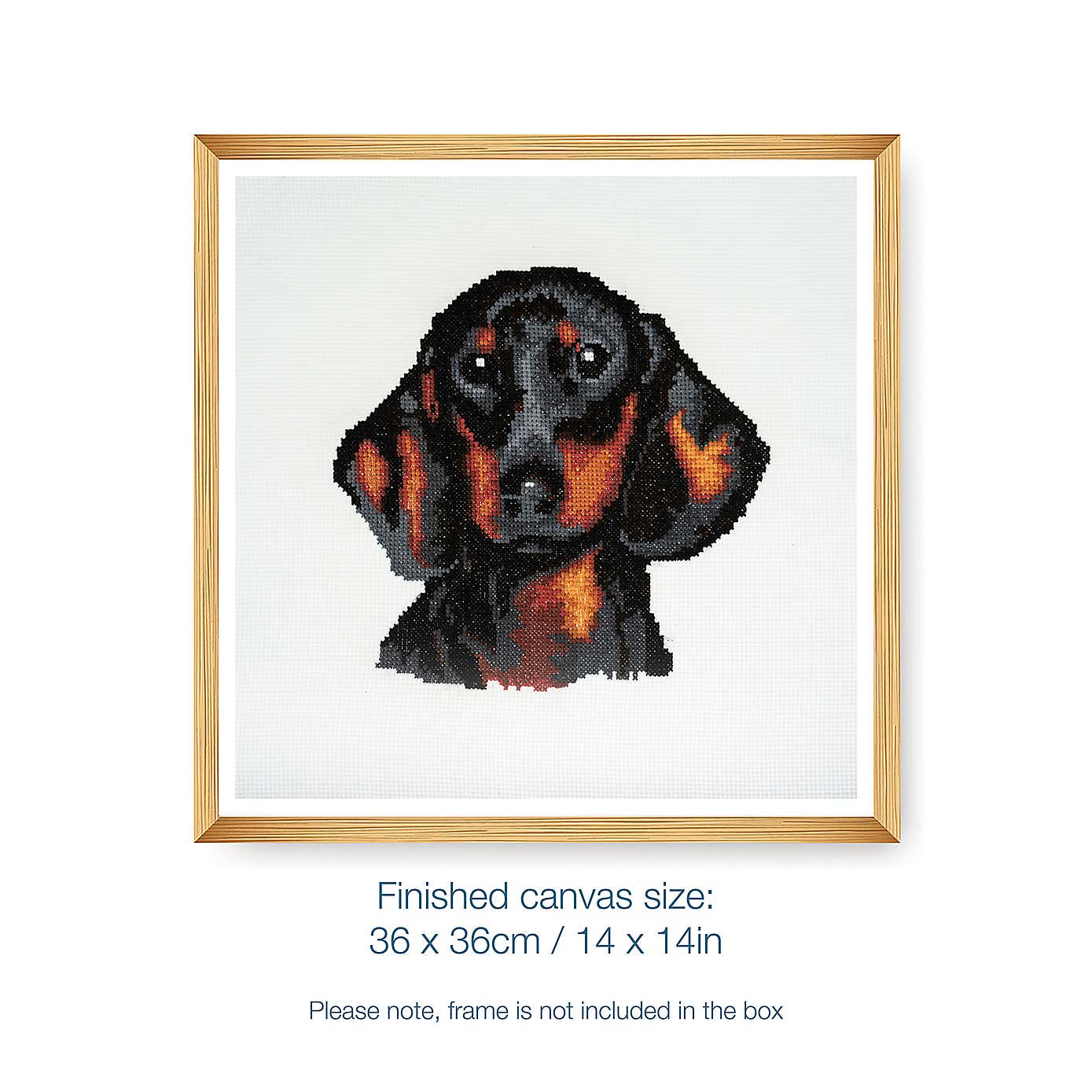 Cross Stitch Dachshund