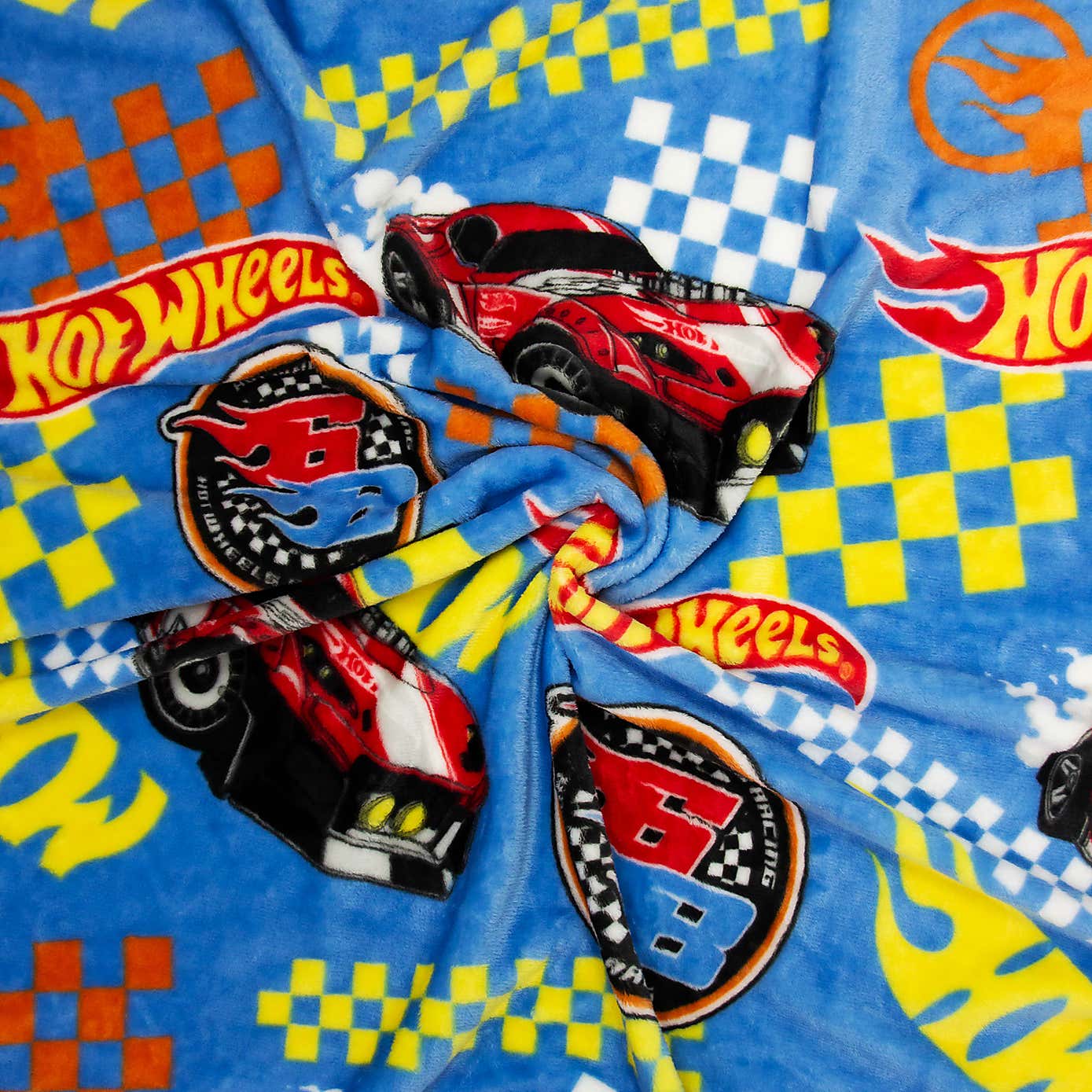 Hot Wheels Flame Fleece Blanket