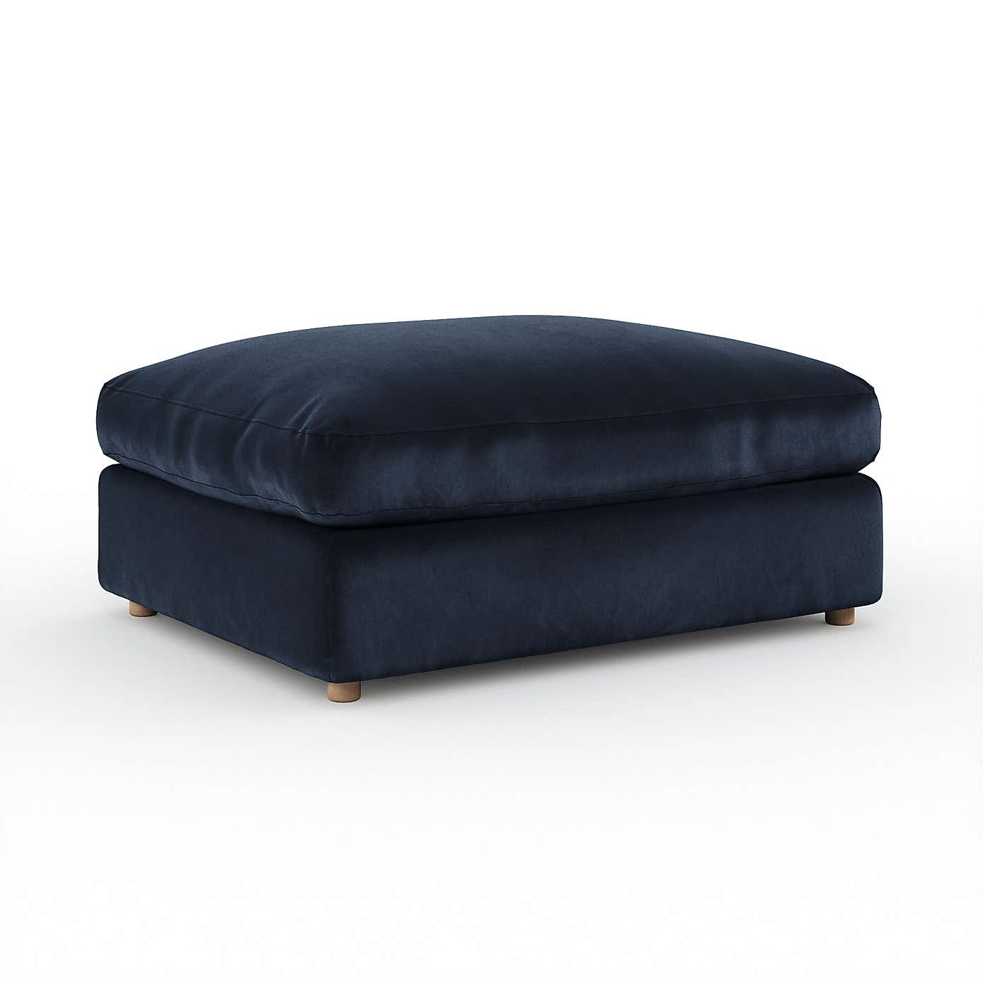 Full Circle Austin Cosy Velvet Modular Footstool