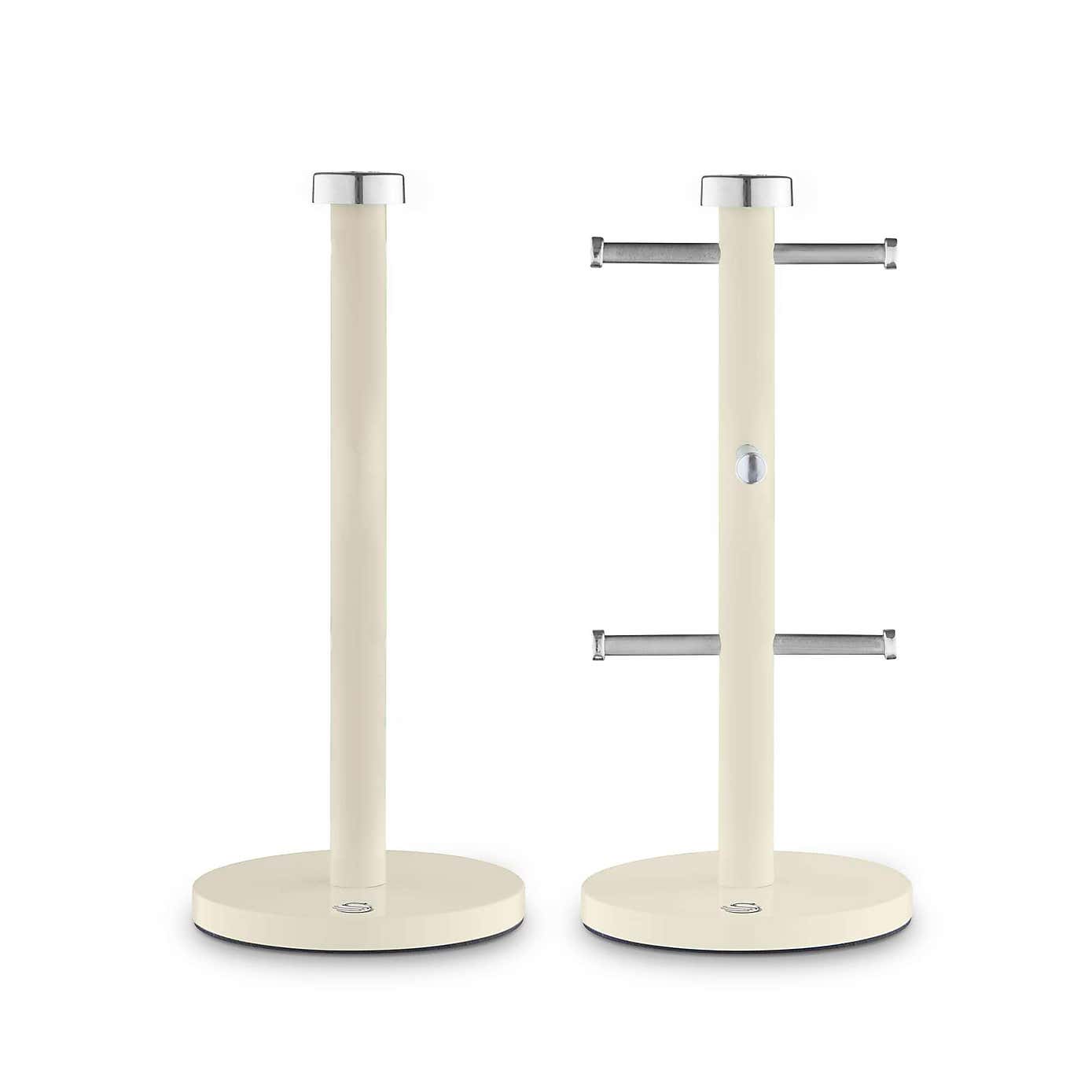 Swan Towel Pole and Mug Tree Set