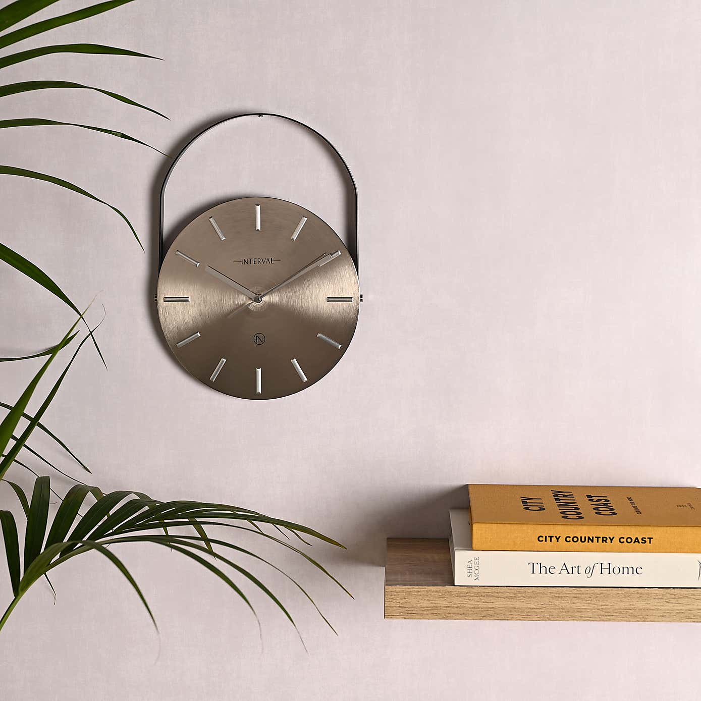 Interval Hanging Wall Clock
