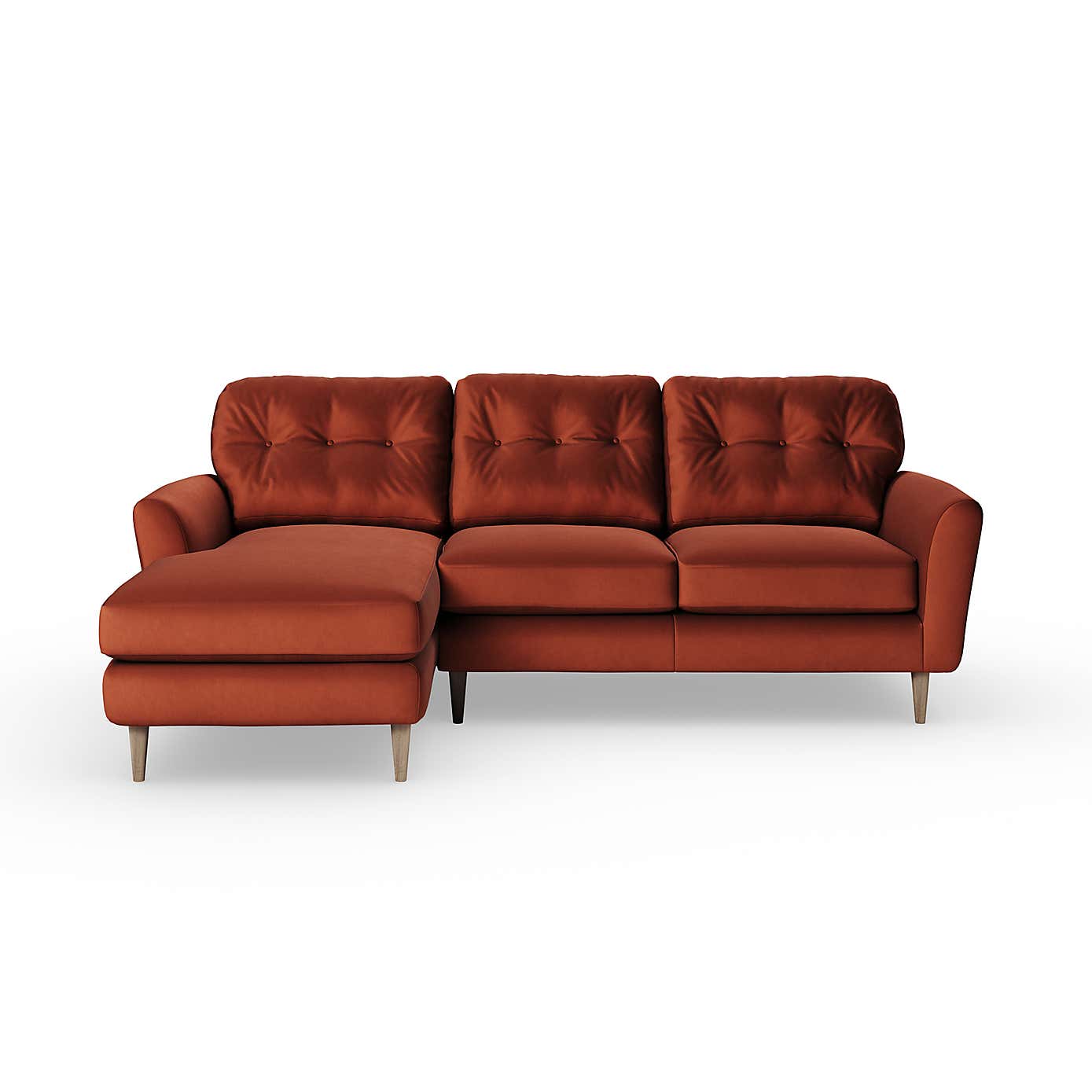 Sven Opulent Velvet Large Corner Chaise Sofa