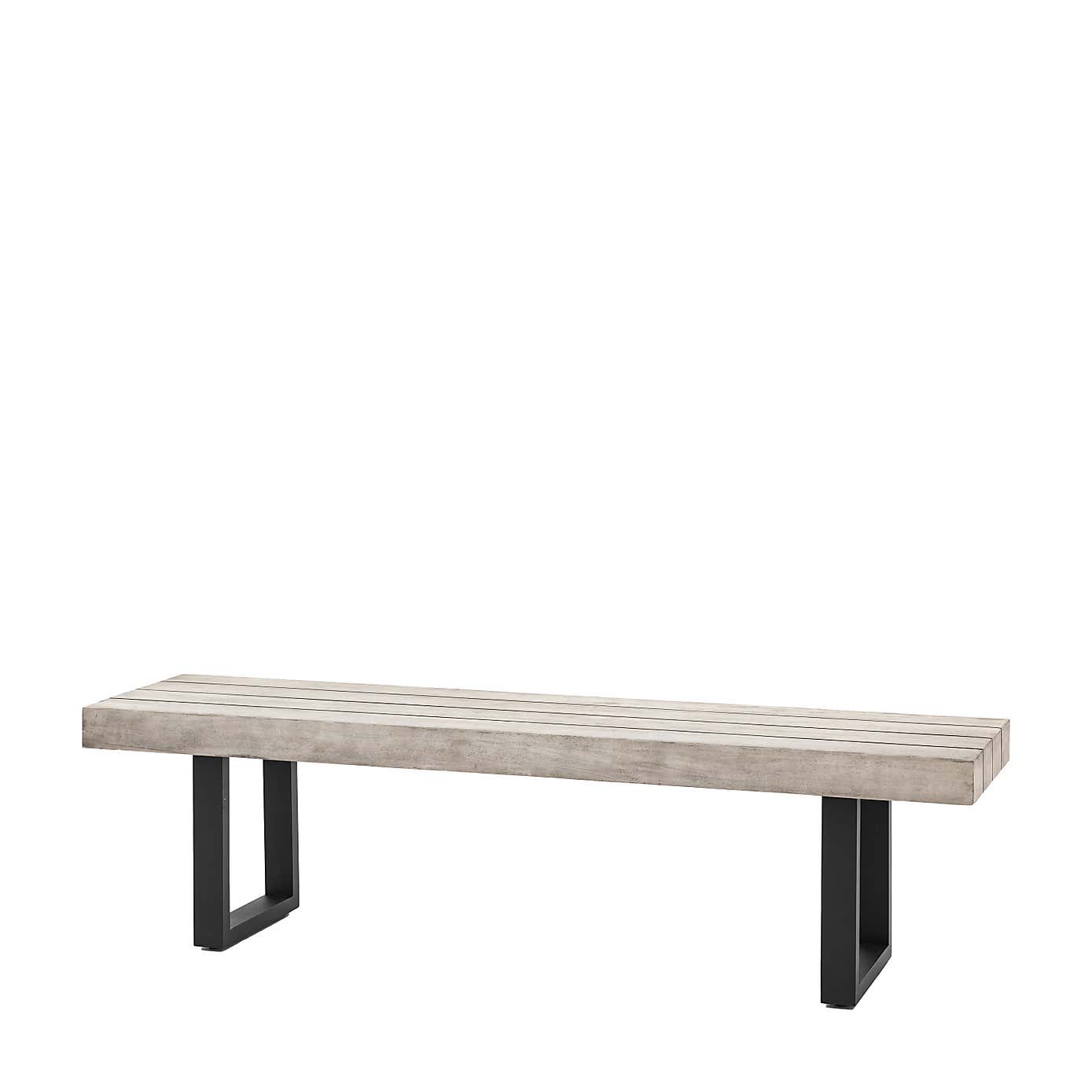 Cedar & Sage Sarno Outdoor Dining Bench