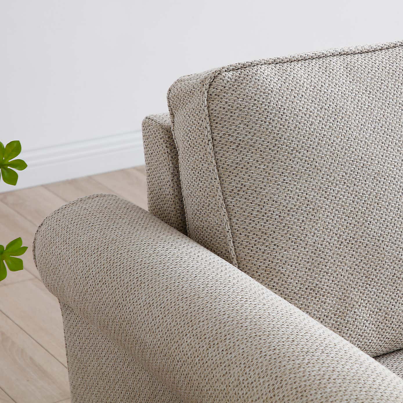 Kayden Fabric Traditional Scroll Arm Corner Sofa Bed