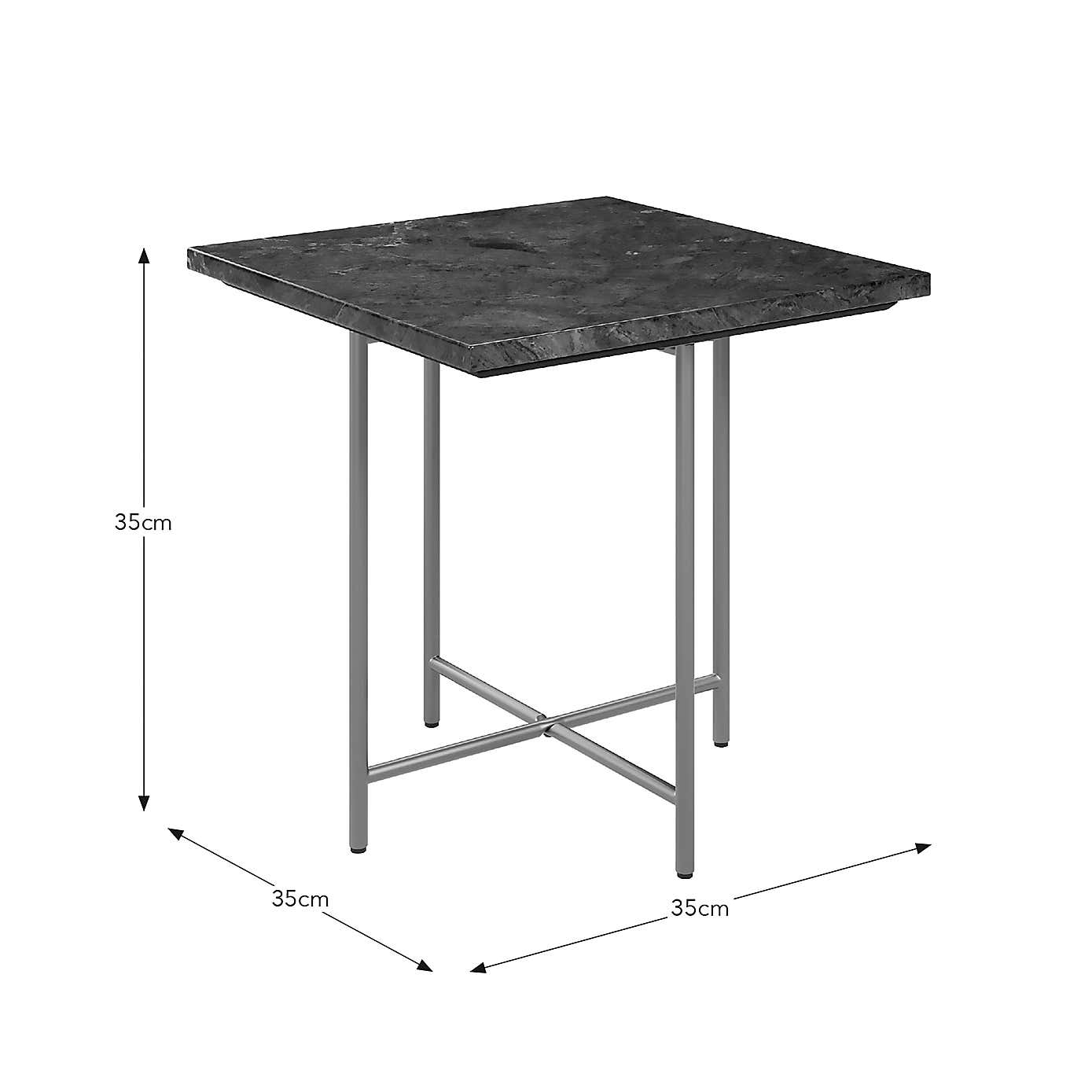 Cinzia Square Side Table